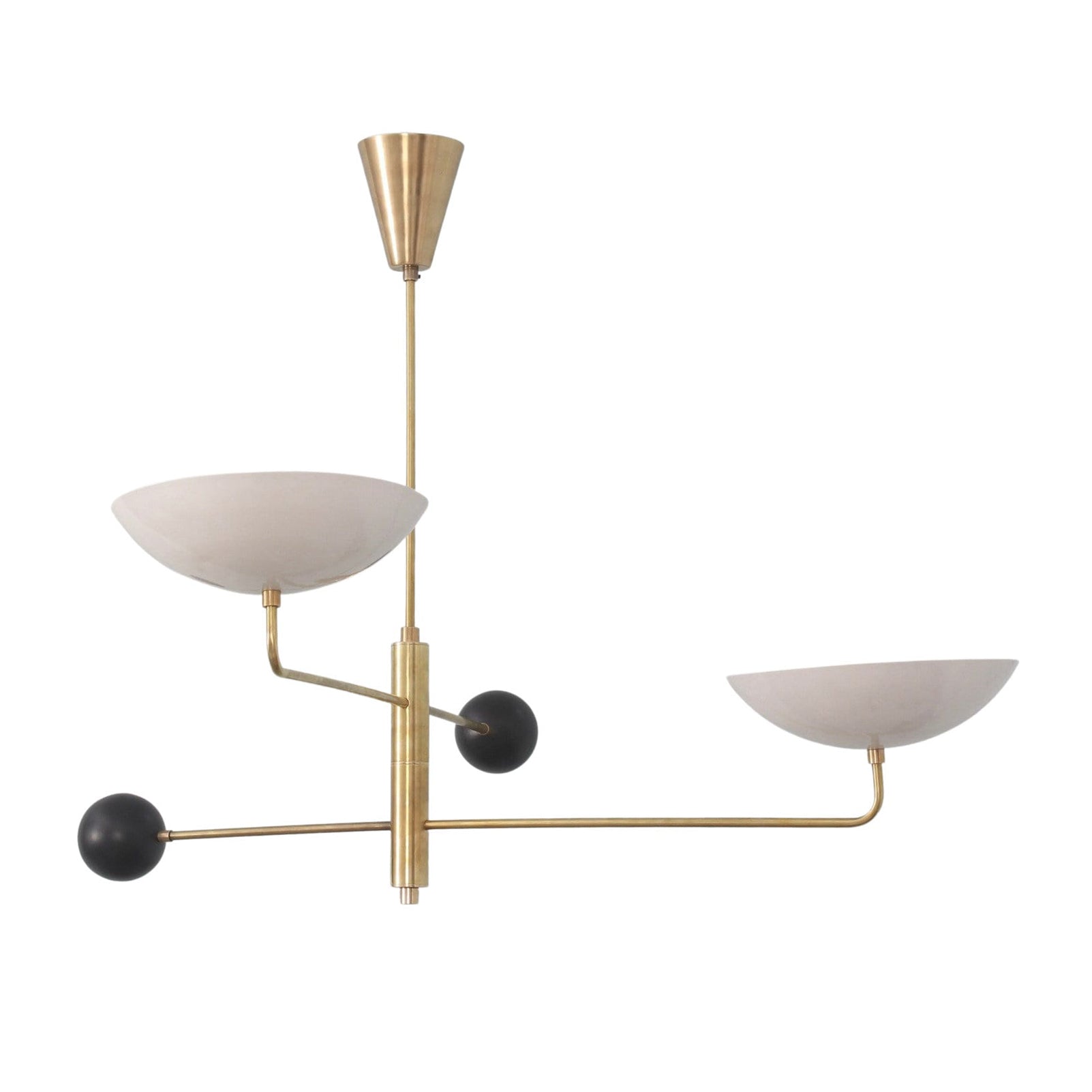 Stella Skulpturaler Industrie-Kronleuchter