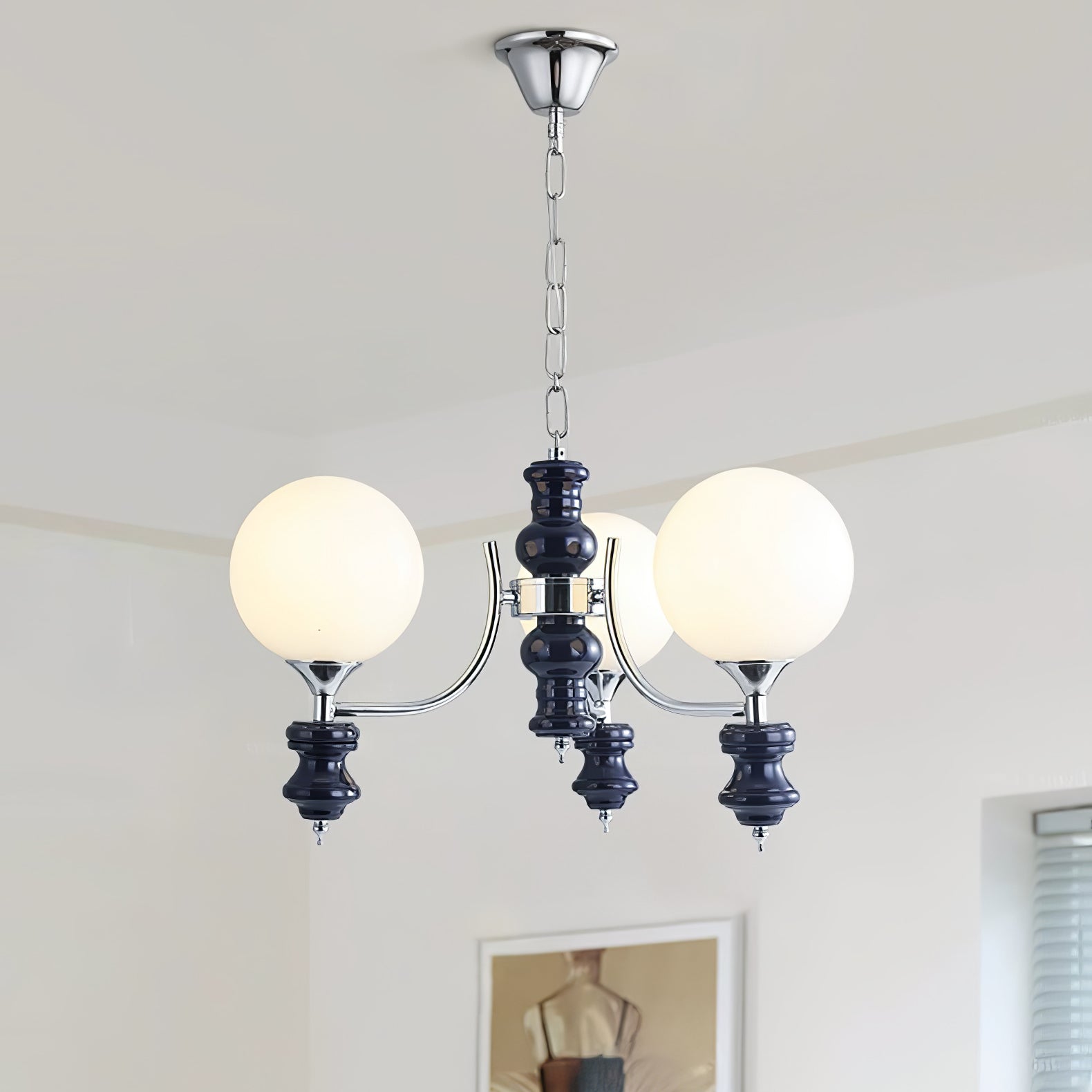 Aurora Kronleuchter Regal Orb Matt-Letslighting