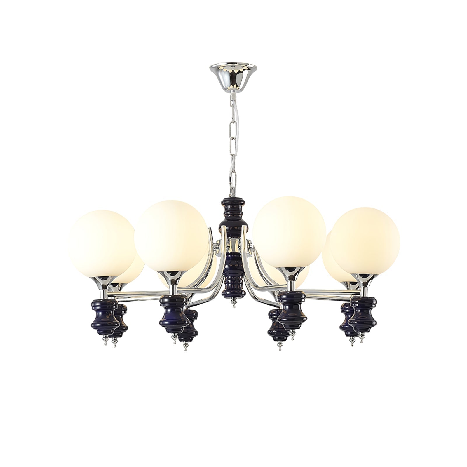 Aurora Kronleuchter Regal Orb Matt-Letslighting