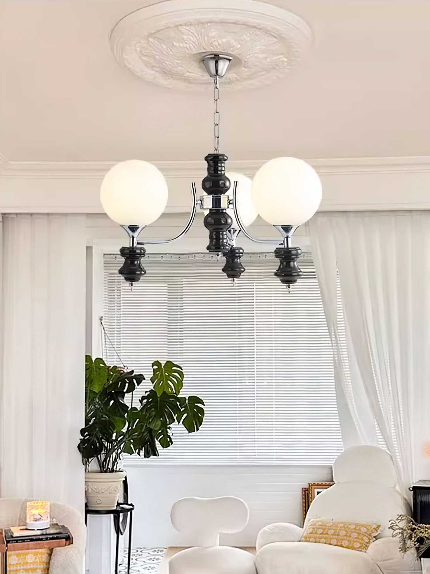 Aurora Kronleuchter Regal Orb Matt-Letslighting