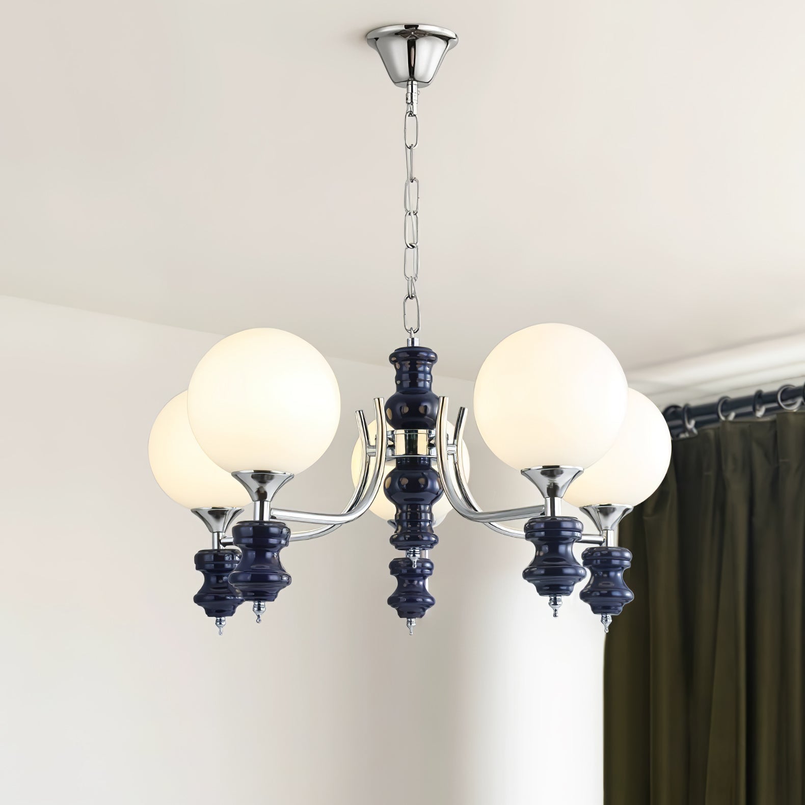 Aurora Kronleuchter Regal Orb Matt-Letslighting