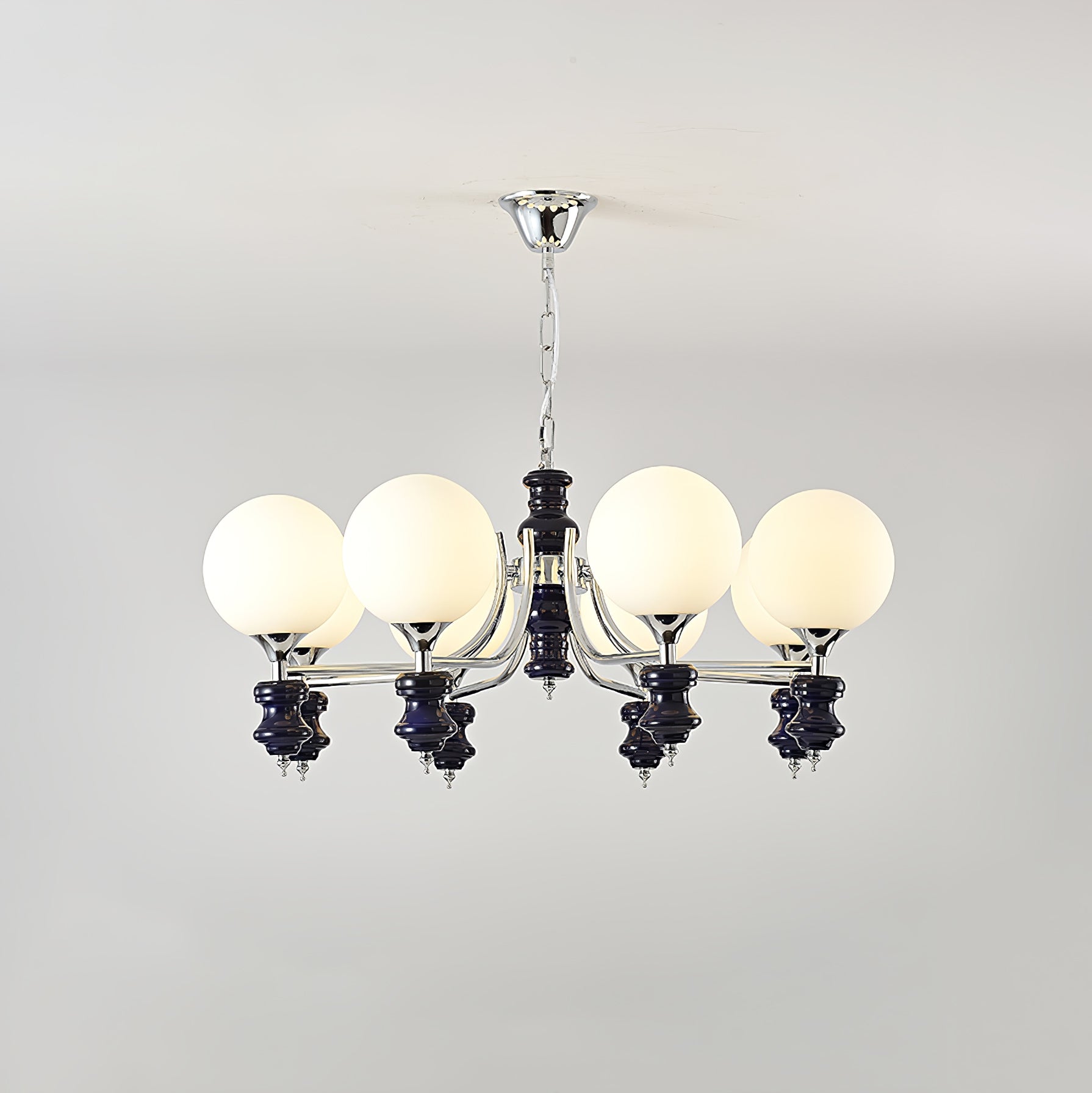 Aurora Kronleuchter Regal Orb Matt-Letslighting