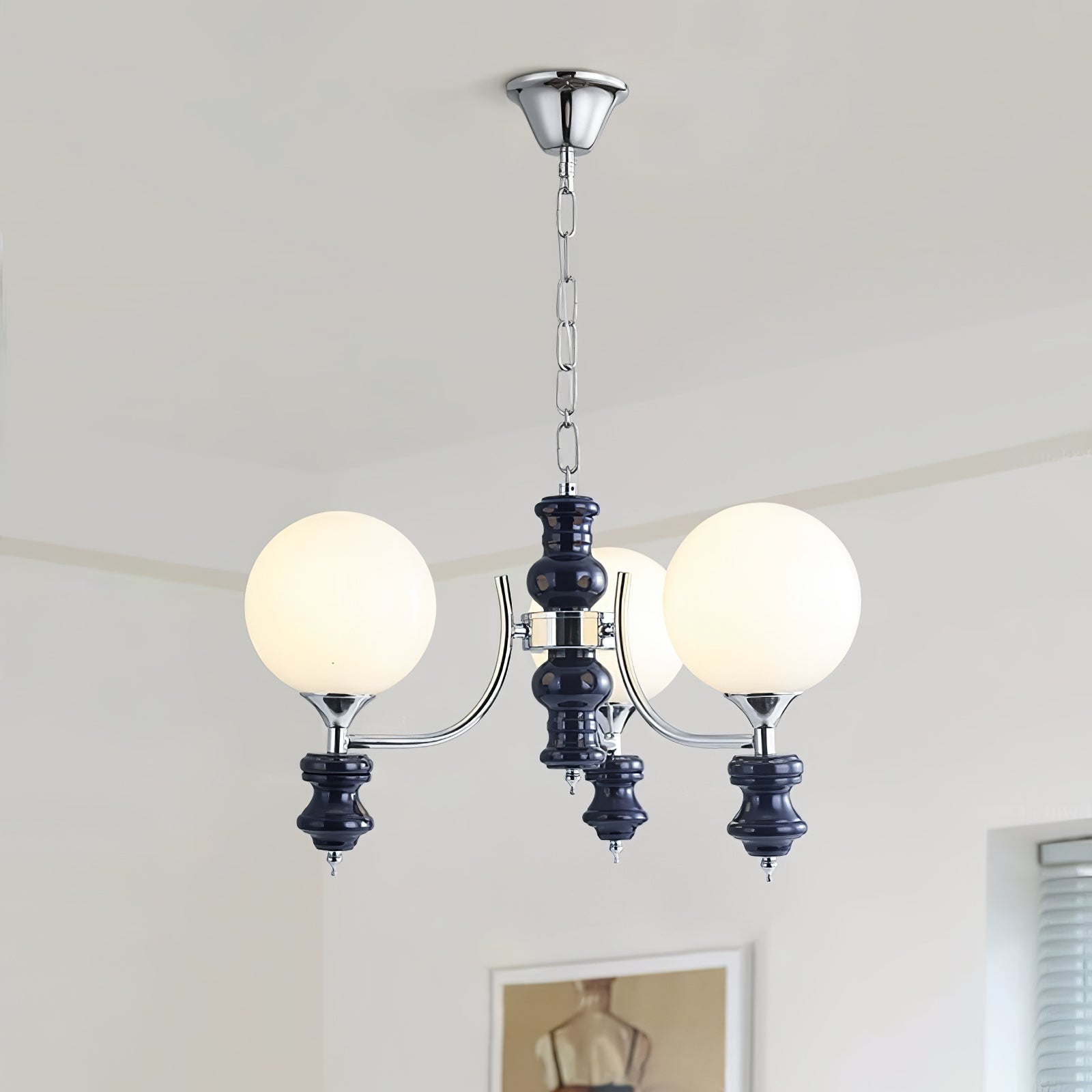 Aurora Kronleuchter Regal Orb Matt-Letslighting