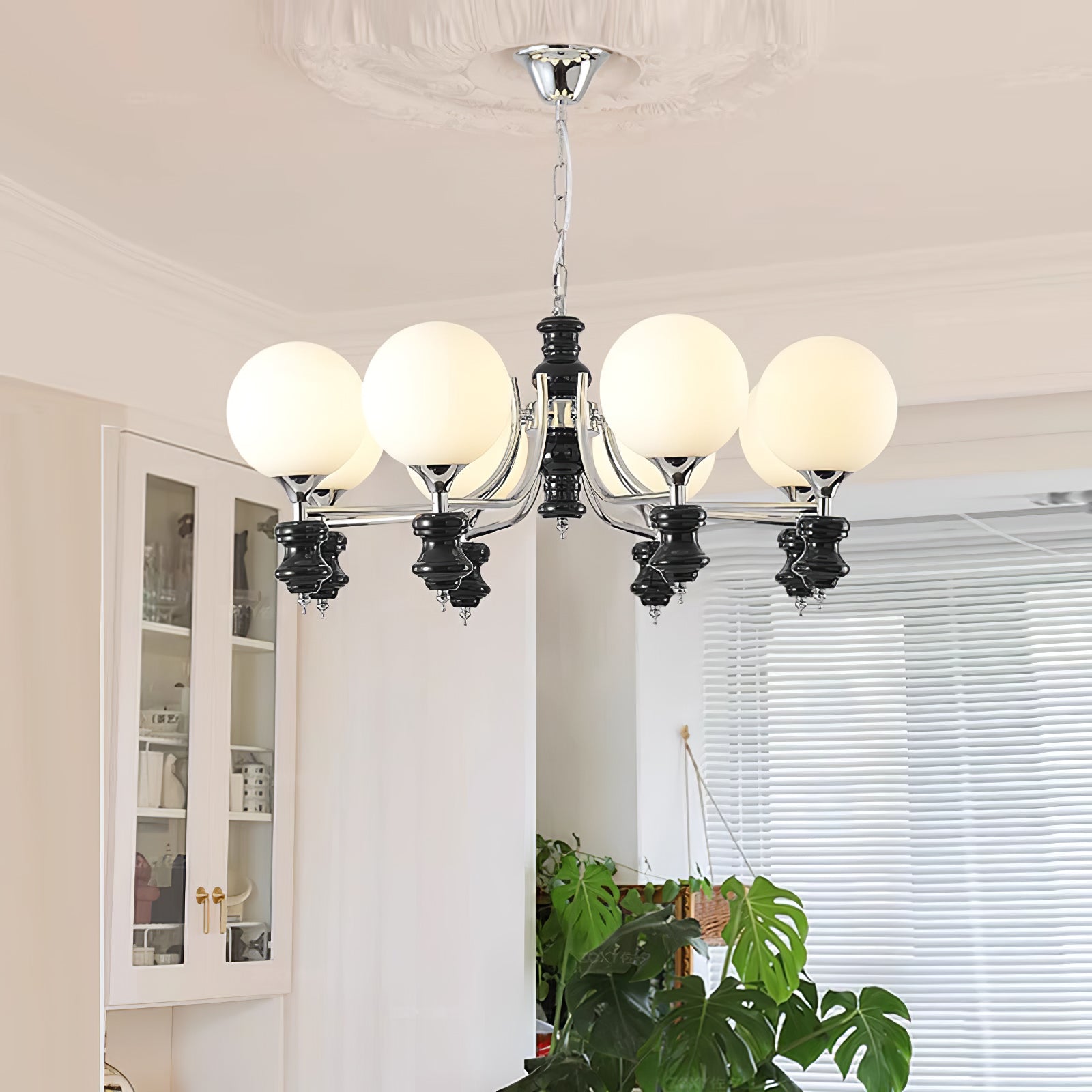 Aurora Kronleuchter Regal Orb Matt-Letslighting