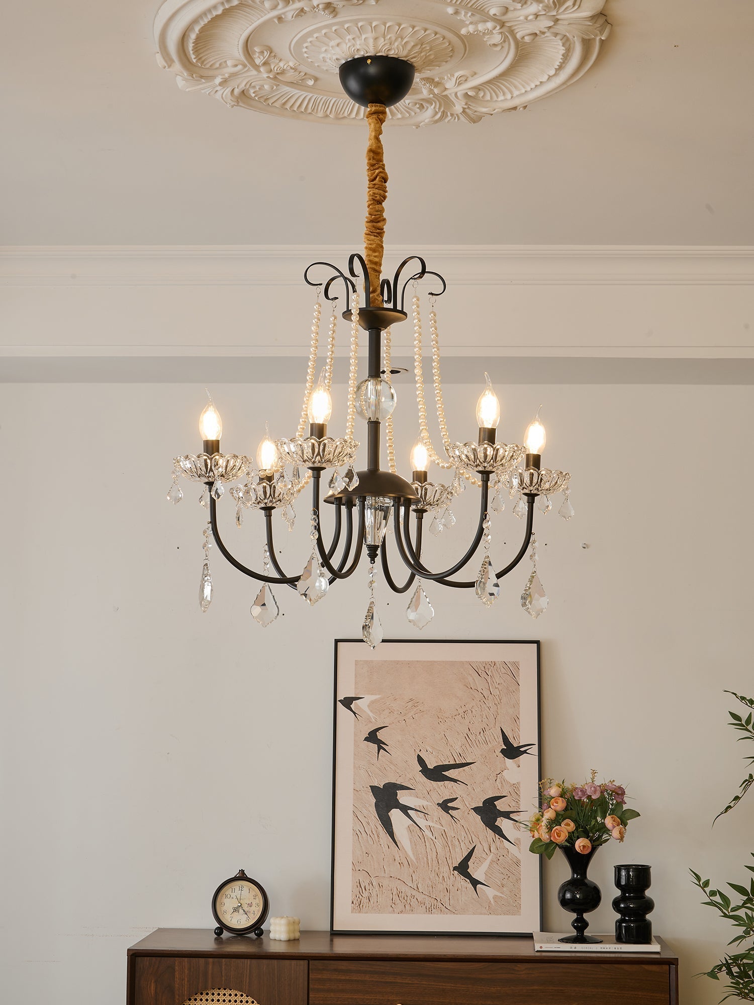 Ivinila Postmoderner Luxus-Klassiker-Kristallleuchter-Letslighting