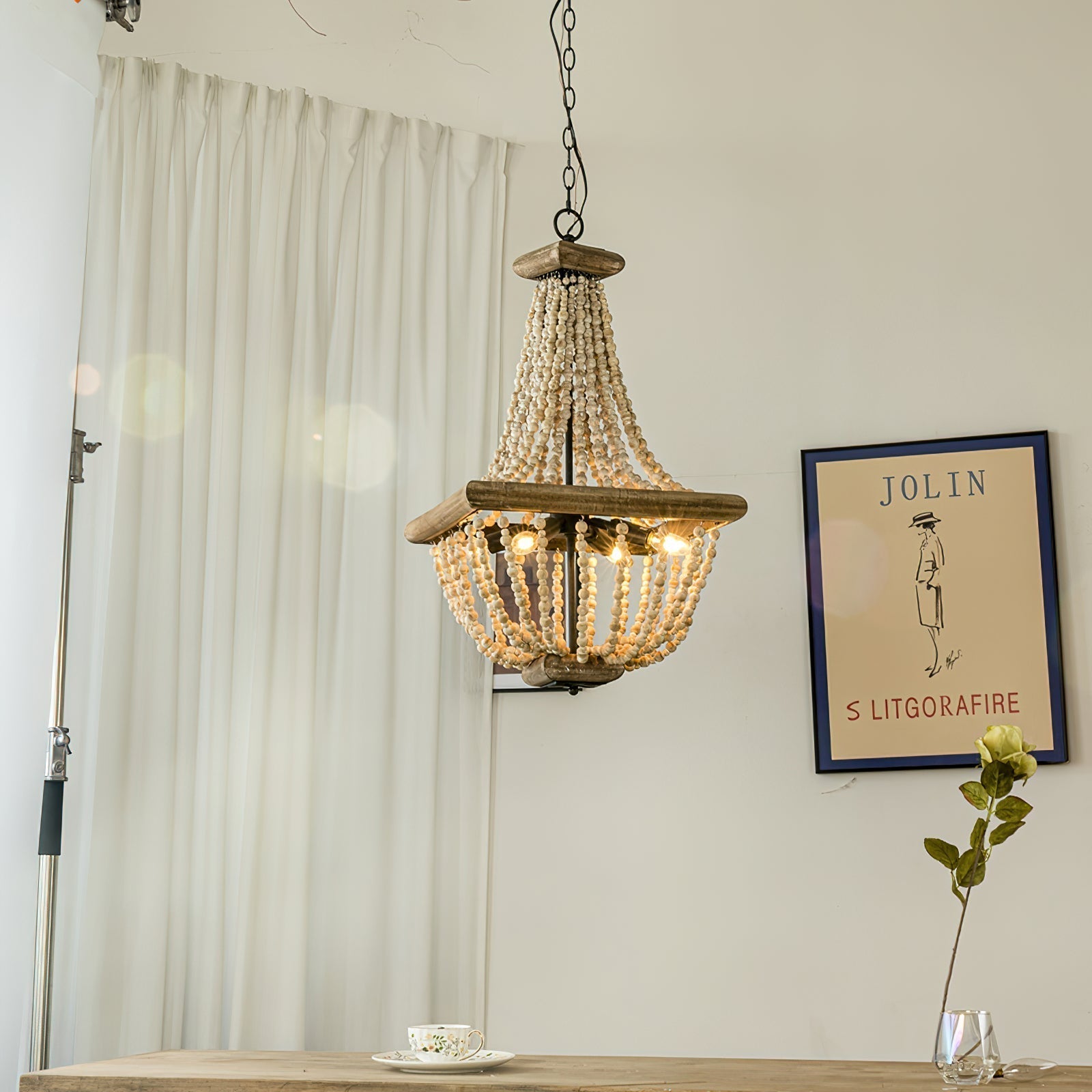 Aursorir Postmoderner Luxus-Holzleuchter-Letslighting