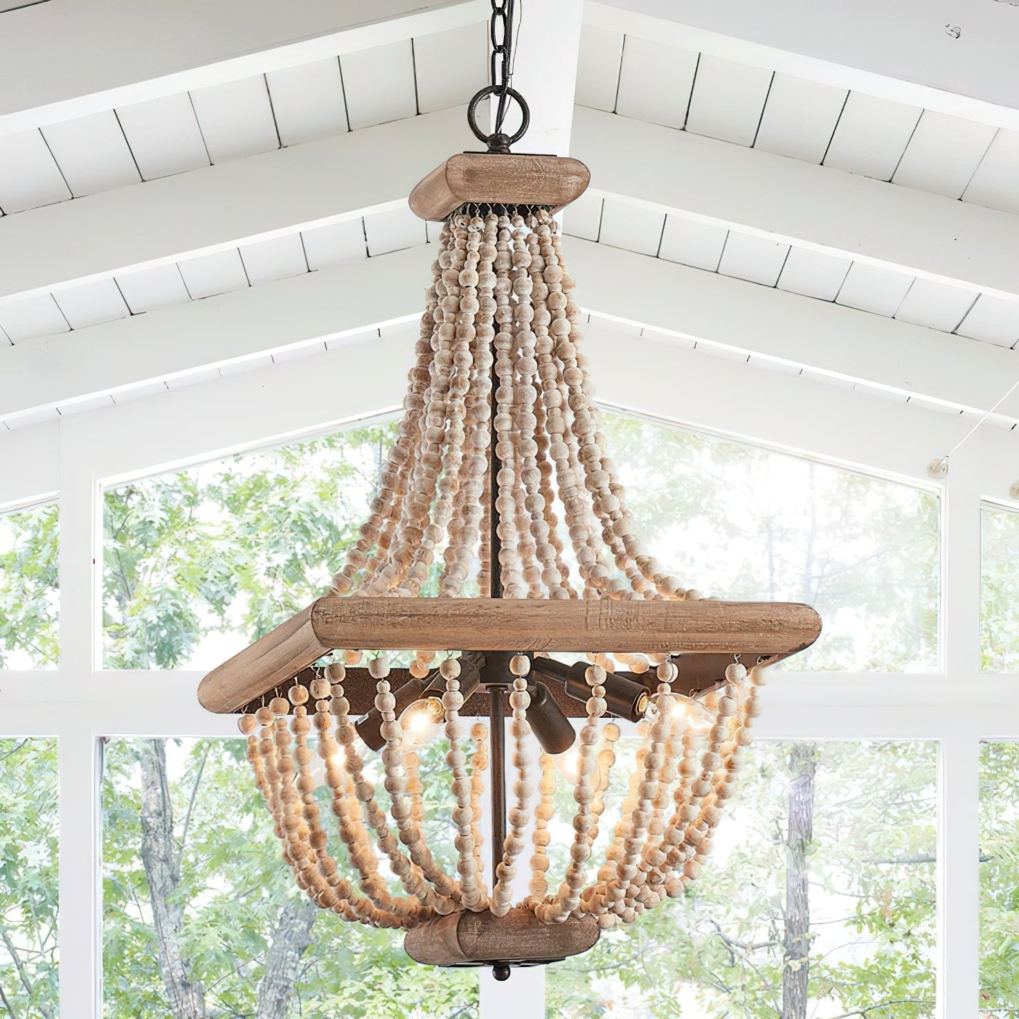 Aursorir Postmoderner Luxus-Holzleuchter-Letslighting