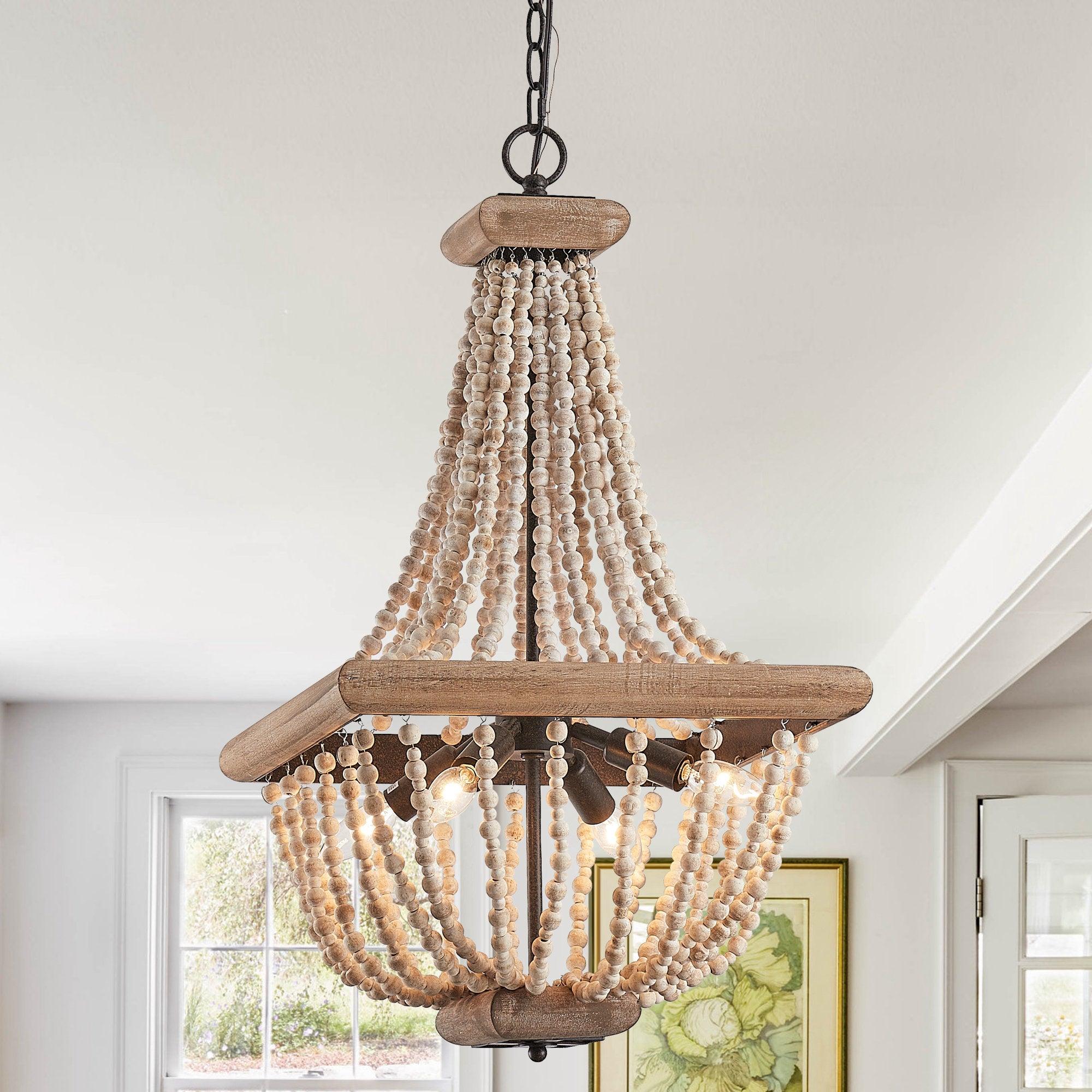 Aursorir Postmoderner Luxus-Holzleuchter-Letslighting