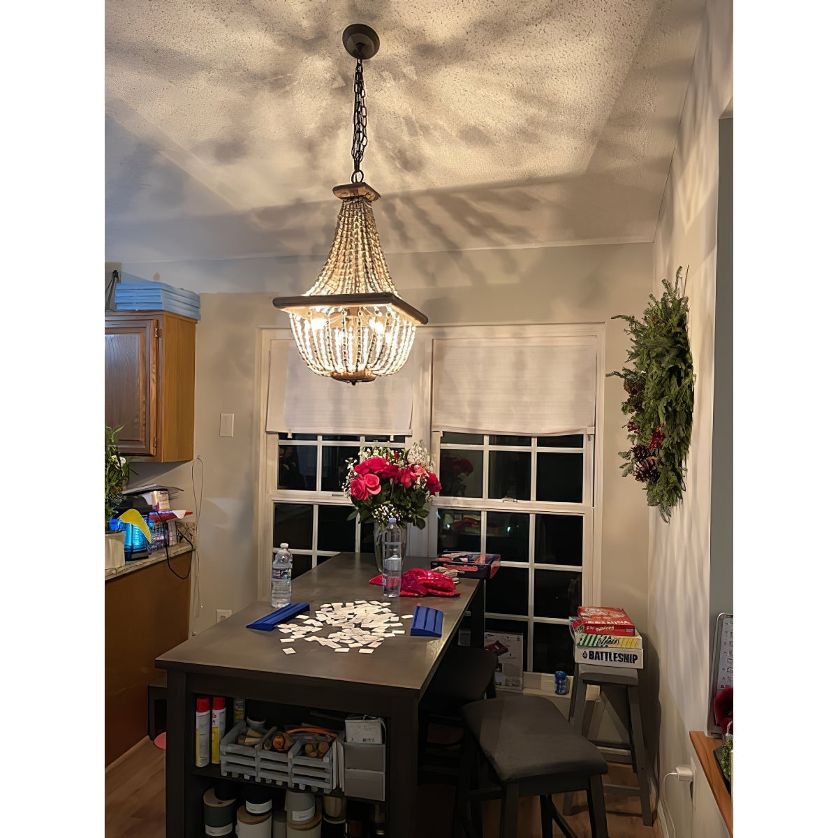 Aursorir Postmoderner Luxus-Holzleuchter-Letslighting