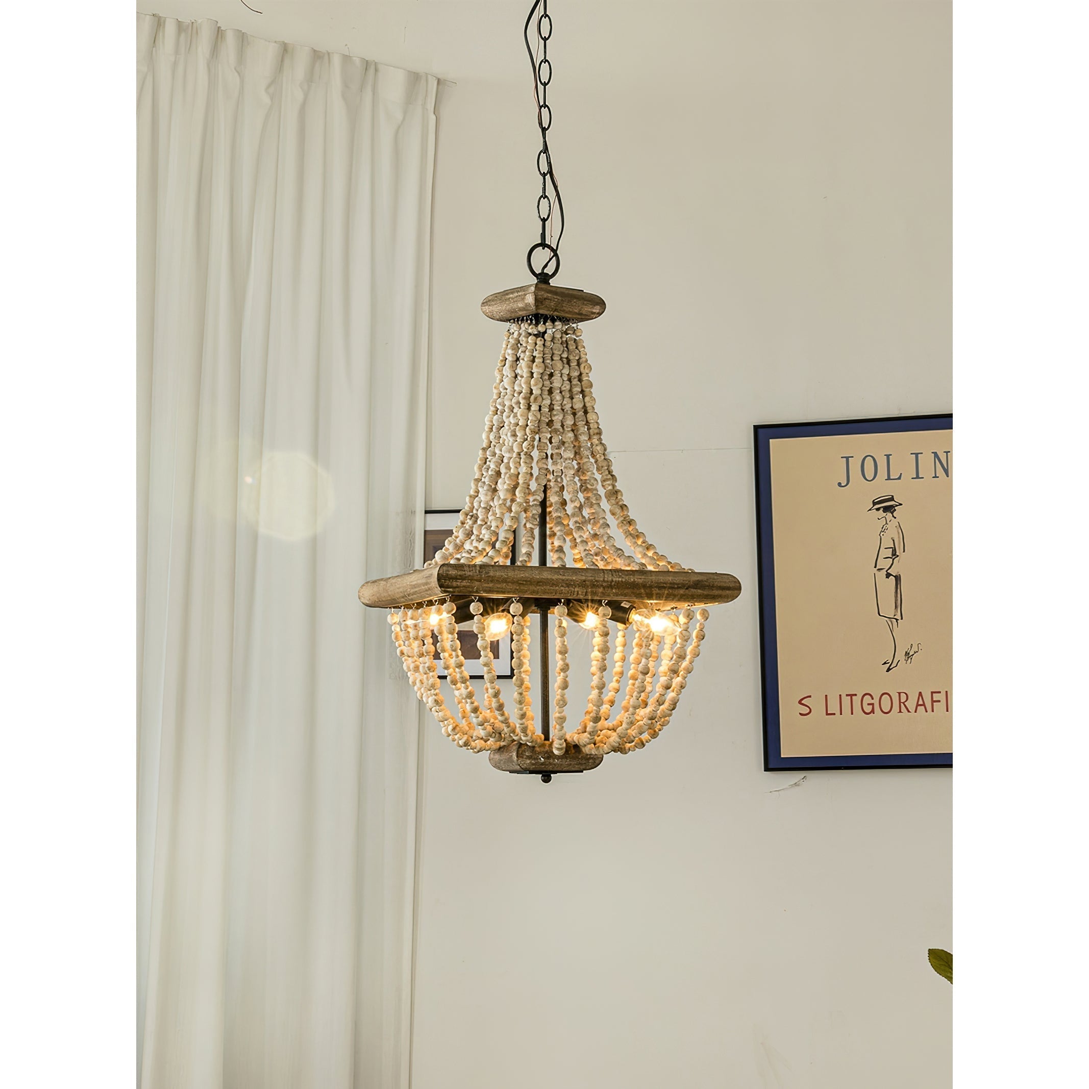 Aursorir Postmoderner Luxus-Holzleuchter-Letslighting