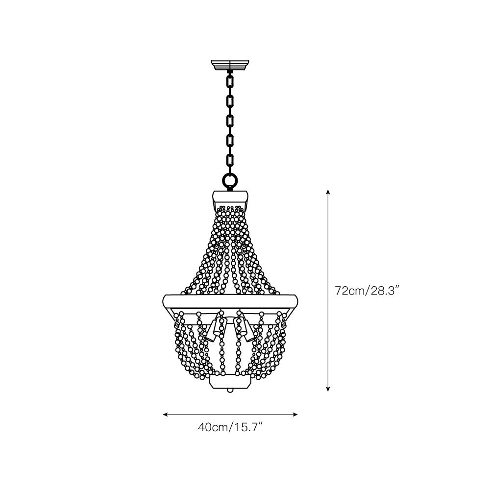 Aursorir Postmoderner Luxus-Holzleuchter-Letslighting
