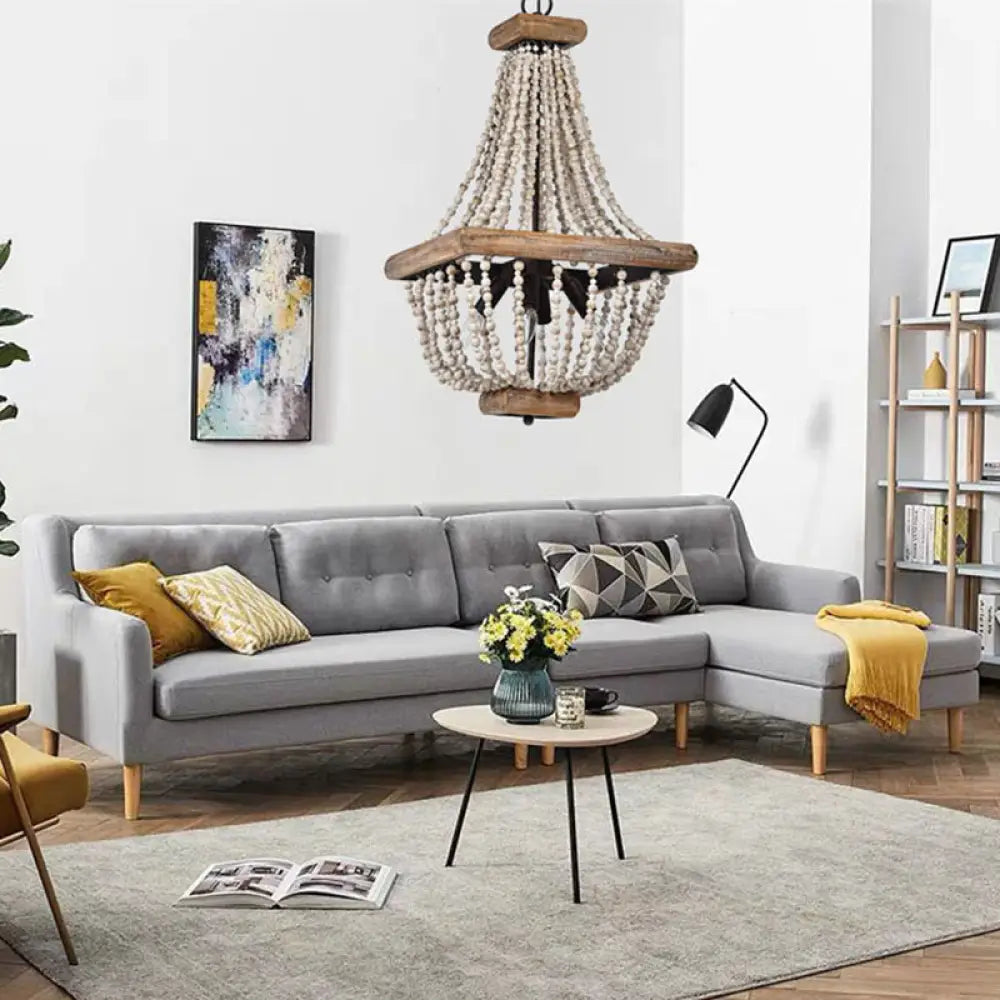 Aursorir Postmoderner Luxus-Holzleuchter-Letslighting