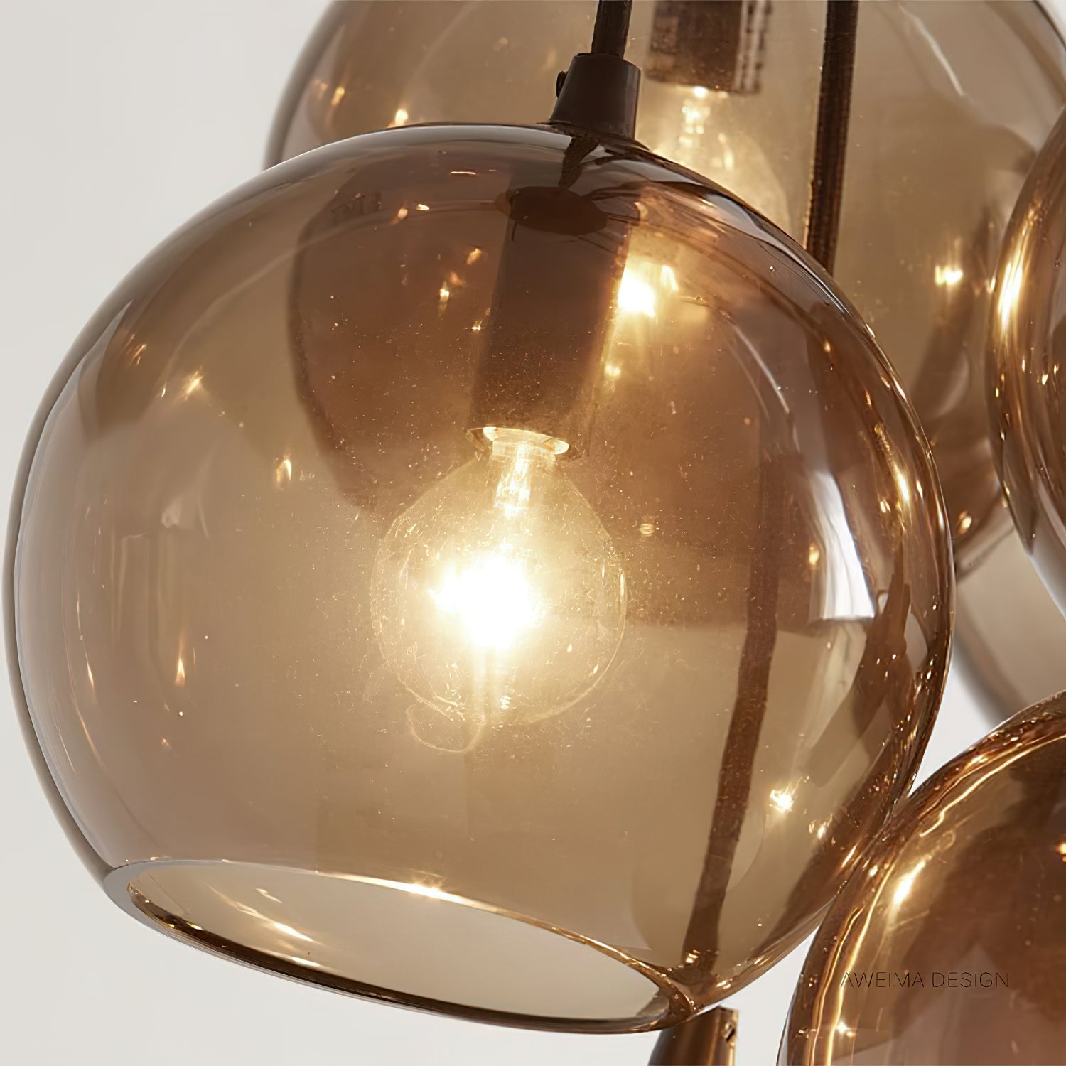 Ucaryra Glas Pendelleuchte-Letslighting