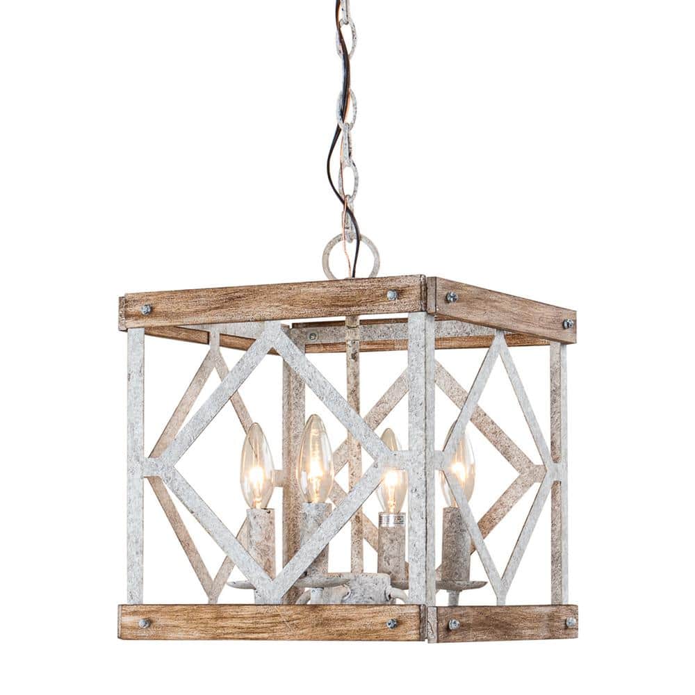 Zelaeora 4-flammige Holz Pendelleuchte-Letslighting