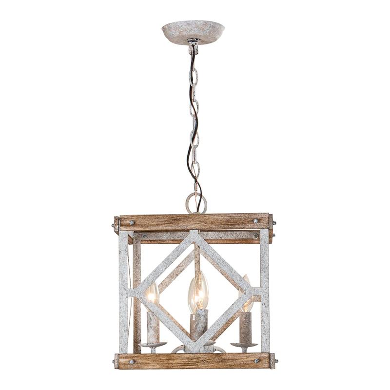 Zelaeora 4-flammige Holz Pendelleuchte-Letslighting