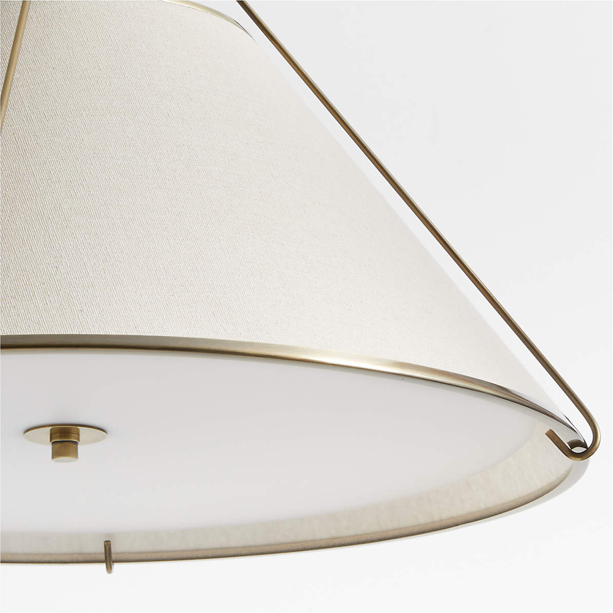 Voloraris Vintage Industrial Konisch Stoff Pendelleuchte-Letslighting