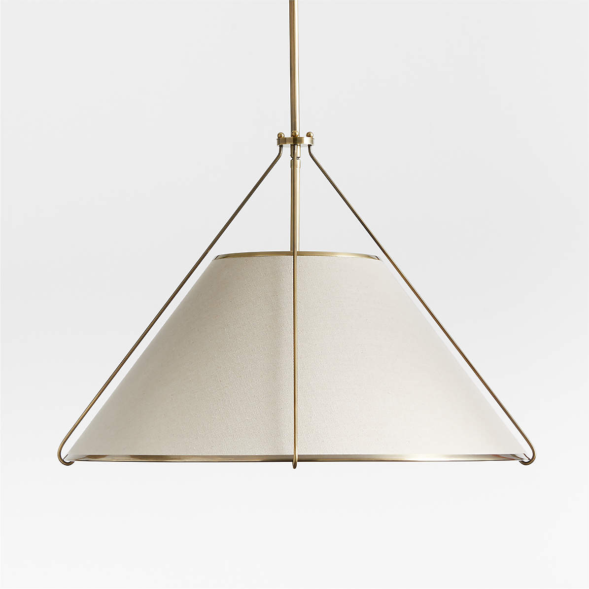 Voloraris Vintage Industrial Konisch Stoff Pendelleuchte-Letslighting