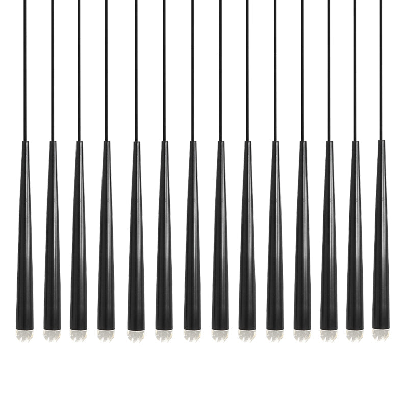 Chandelier with Polished Brass and Crystal Shades Minimalist - Letslighting