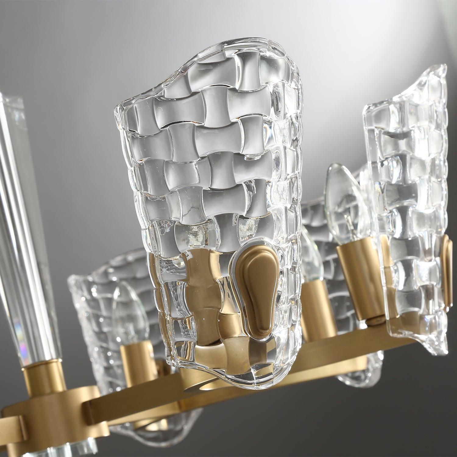 Radiant Luxus Messing Kronleuchter-Letslighting