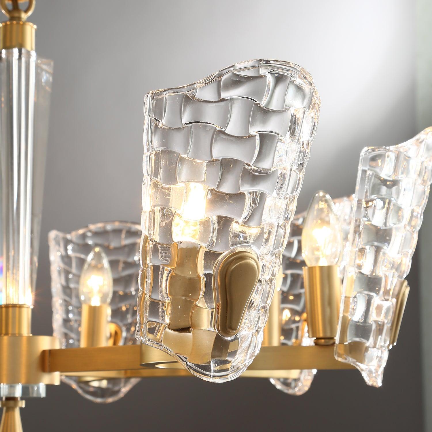 Radiant Luxus Messing Kronleuchter-Letslighting