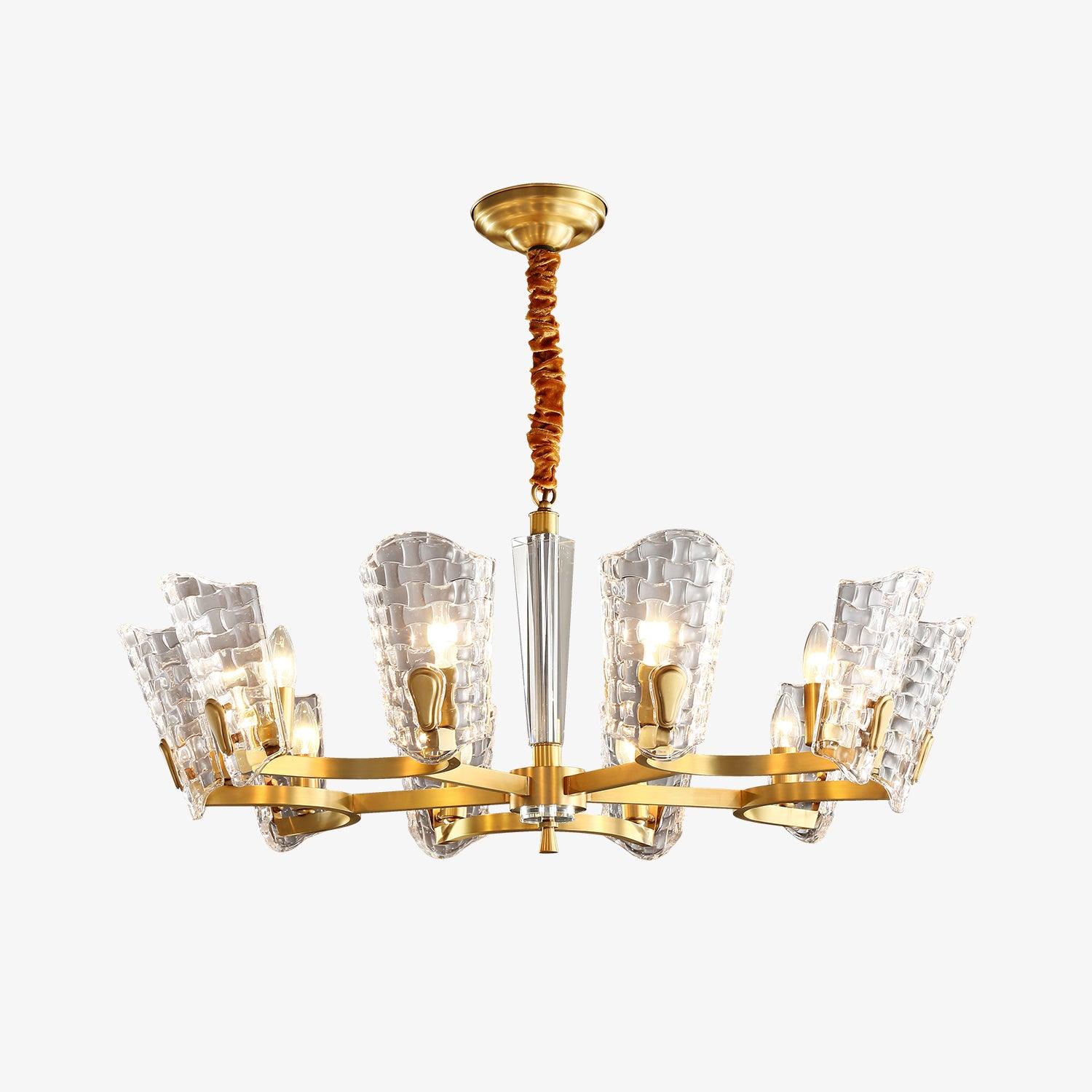 Radiant Luxus Messing Kronleuchter-Letslighting