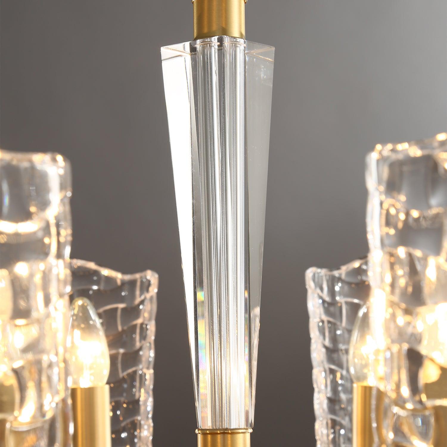 Radiant Luxus Messing Kronleuchter-Letslighting