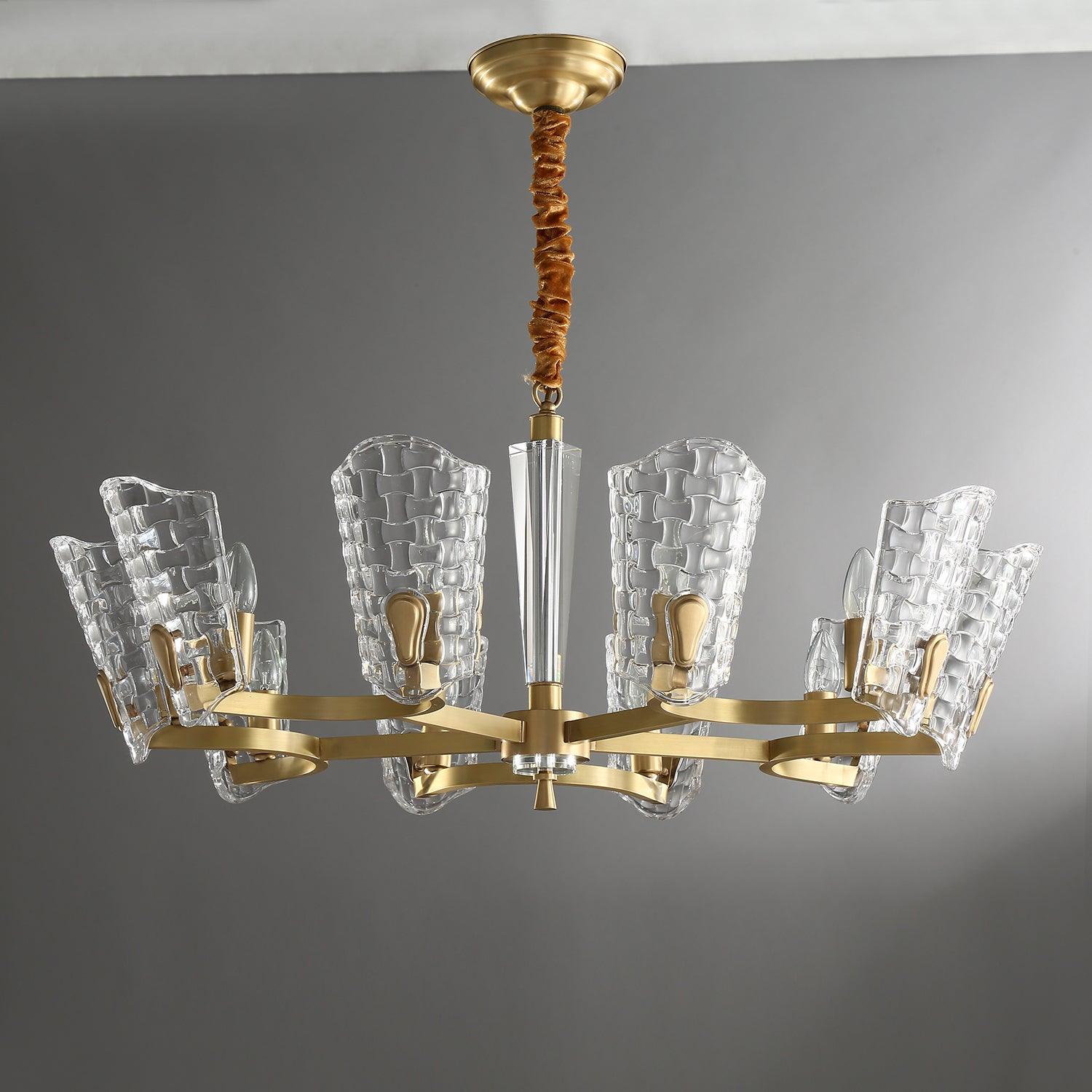Radiant Luxus Messing Kronleuchter-Letslighting