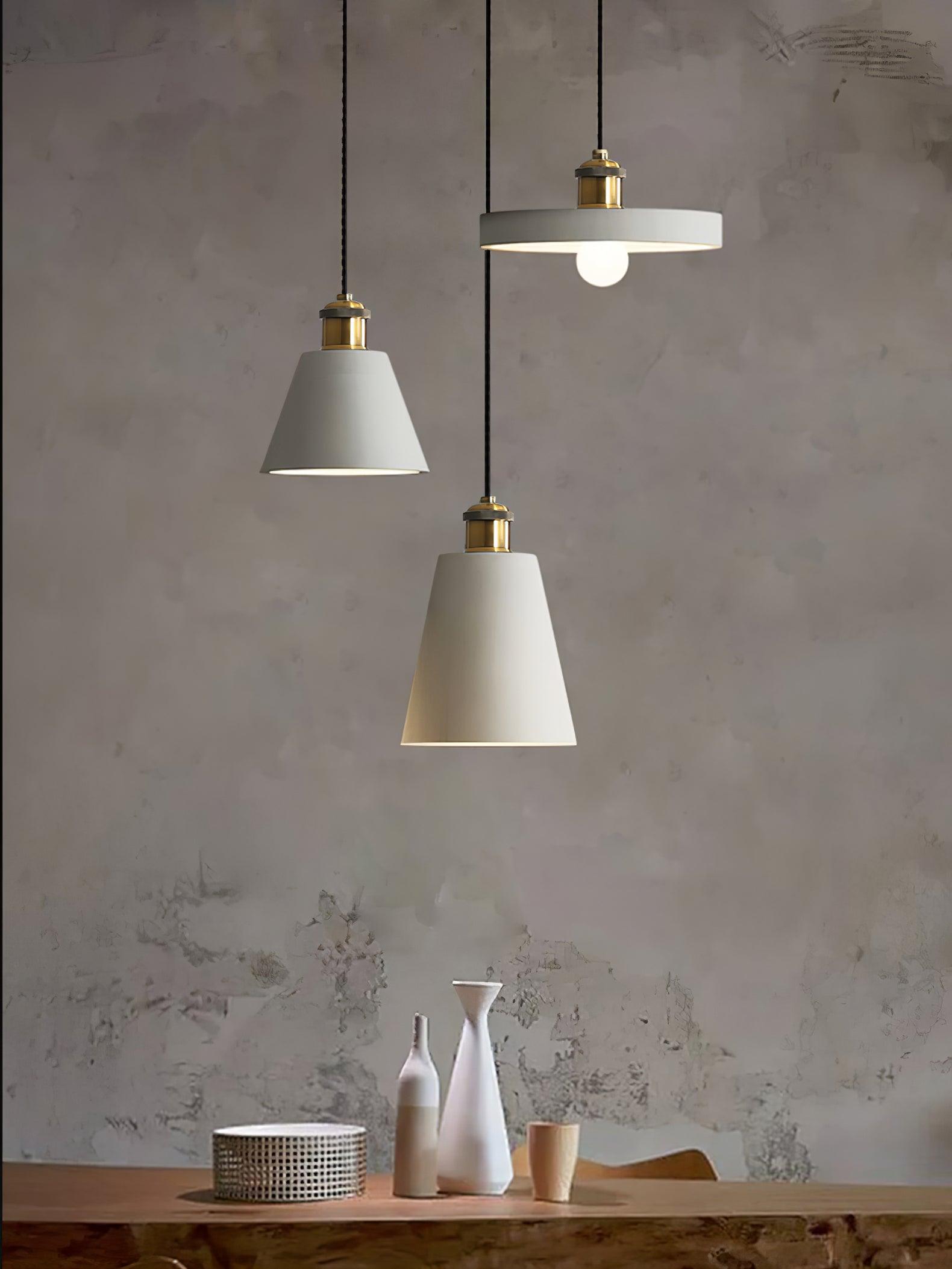 Trio Industriell Harz Pendelleuchte Lampe-Letslighting