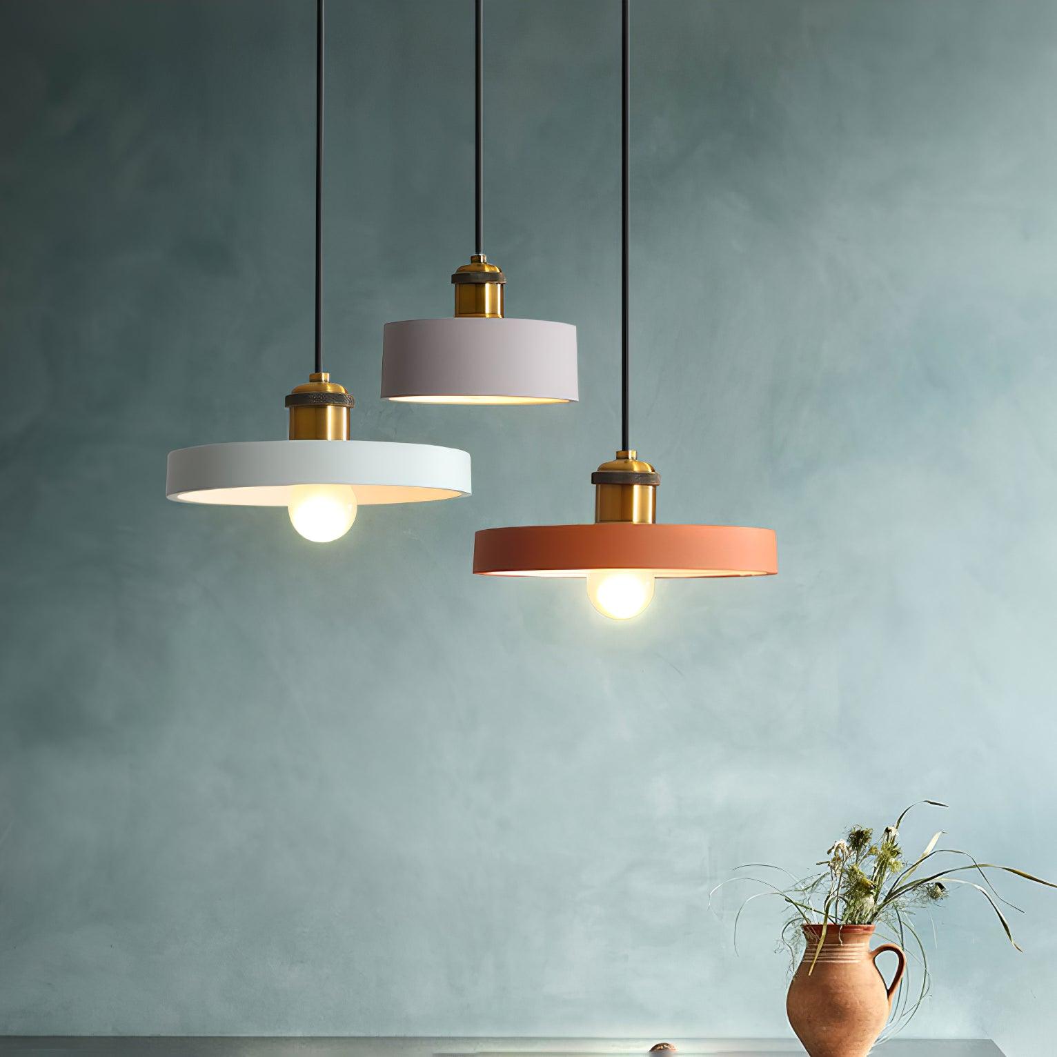 Trio Industriell Harz Pendelleuchte Lampe-Letslighting