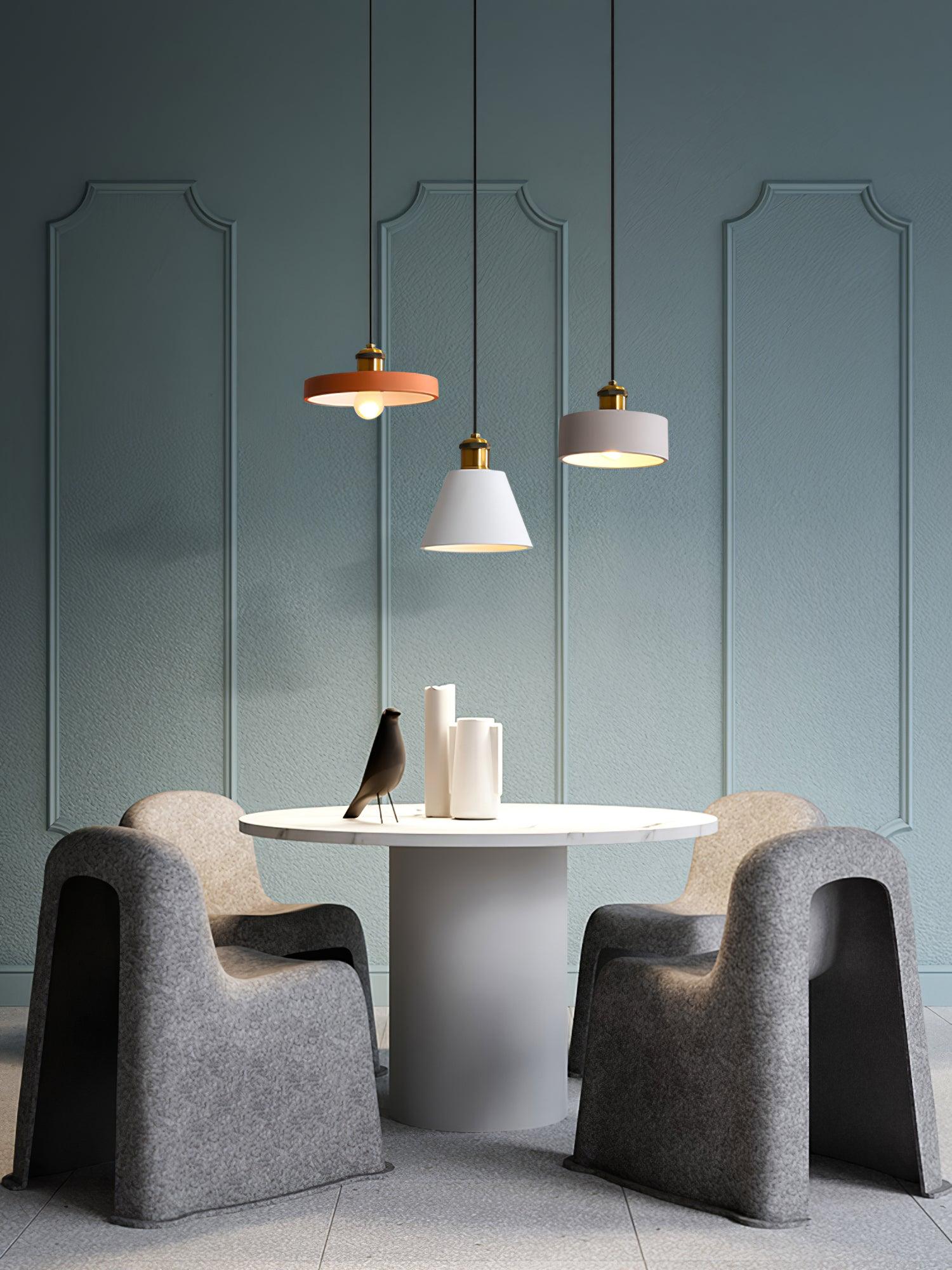 Trio Industriell Harz Pendelleuchte Lampe-Letslighting