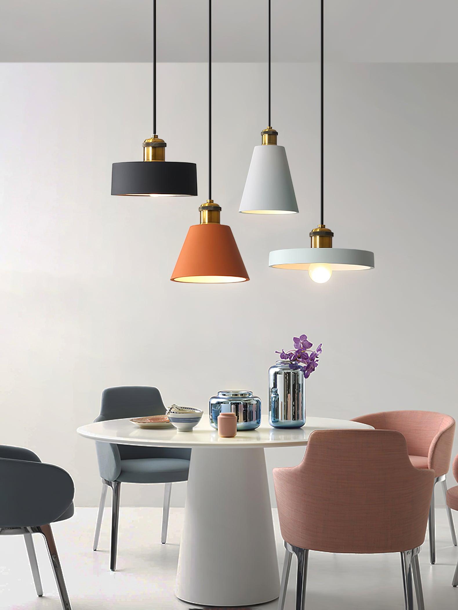 Trio Industriell Harz Pendelleuchte Lampe-Letslighting
