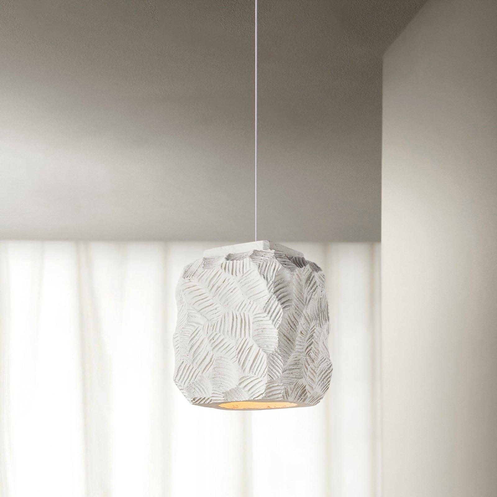 Olsilel Individuelle Kreativität Geometrie Harz Pendelleuchte-Letslighting