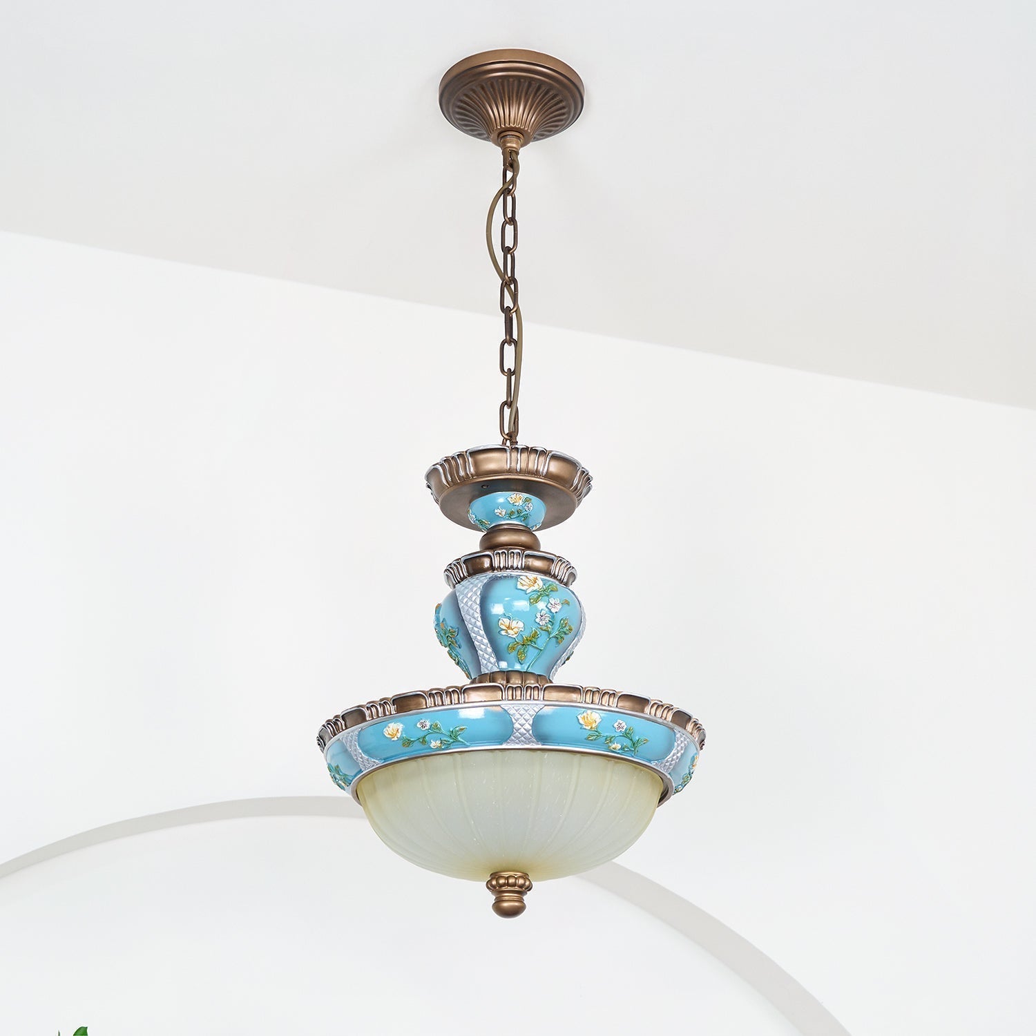 Floralis Retro Harz Pendelleuchte Leuchte-Letslighting
