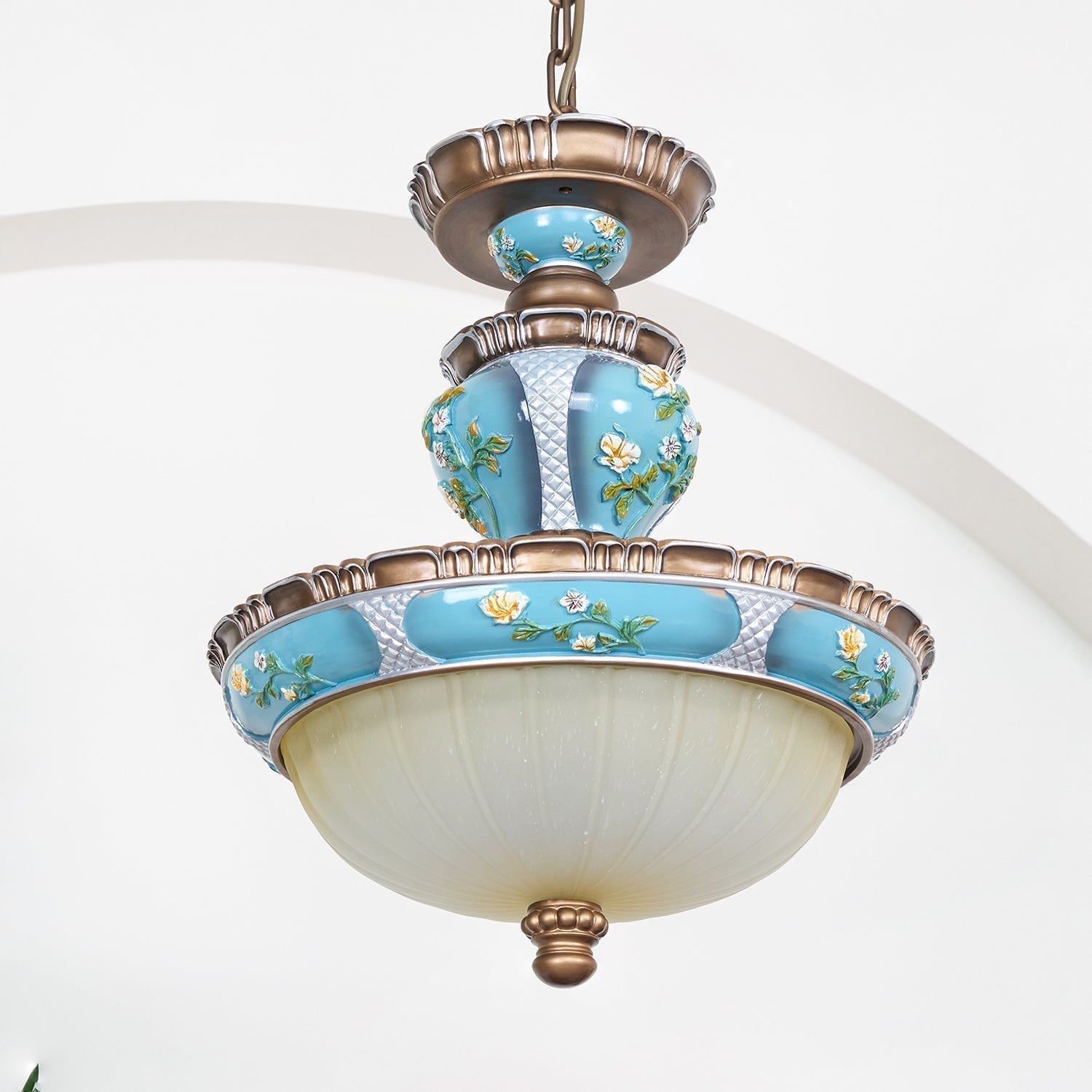 Floralis Retro Harz Pendelleuchte Leuchte-Letslighting