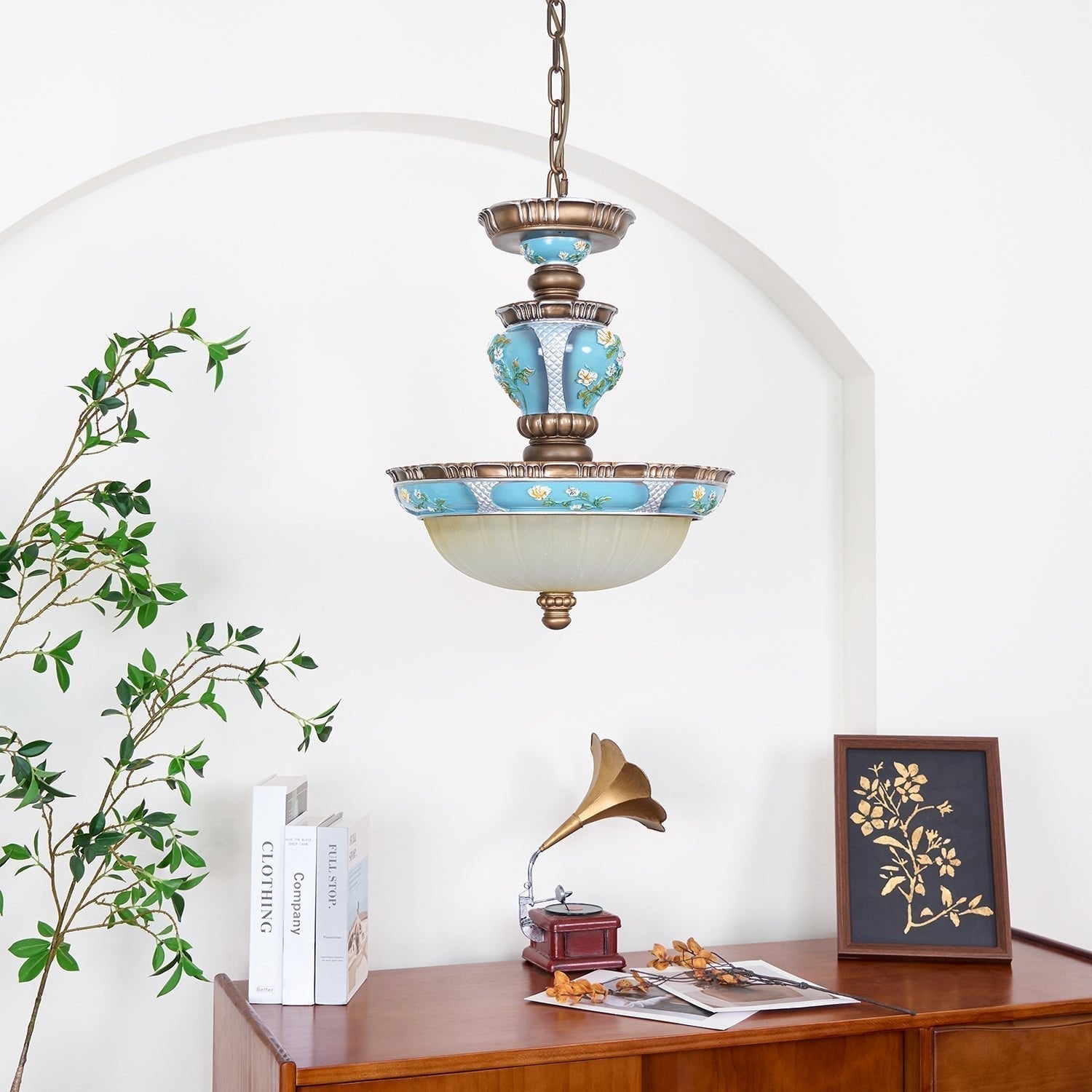 Floralis Retro Harz Pendelleuchte Leuchte-Letslighting