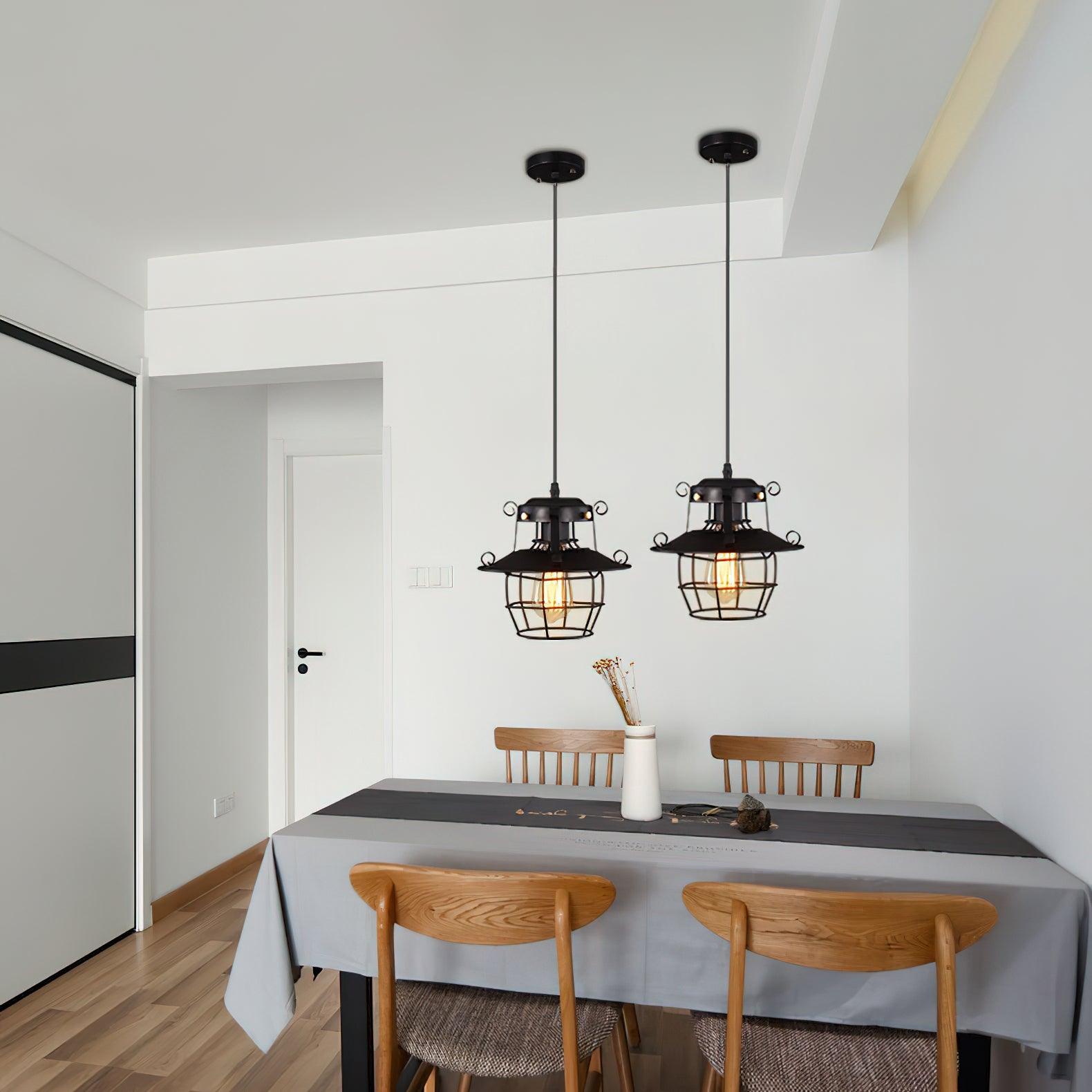 Harbor Vintage Vogelkäfig Pendelleuchte-Letslighting