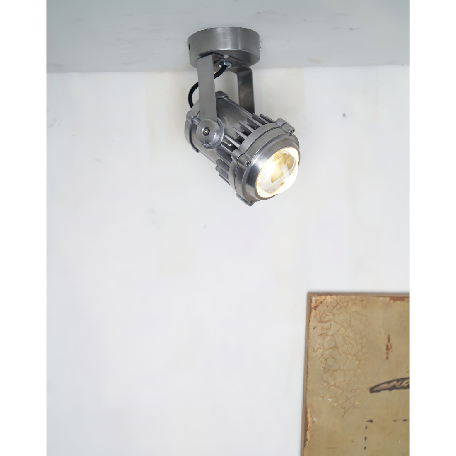 Ivinan Industrielle Deckenlampe aus Glas-Letslighting