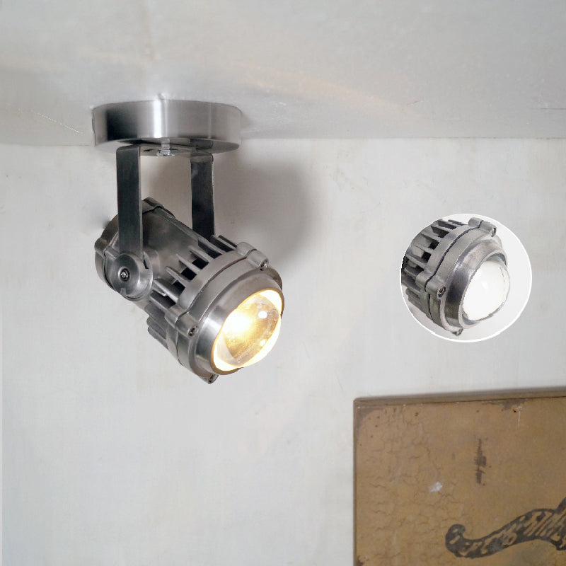 Ivinan Industrielle Deckenlampe aus Glas-Letslighting