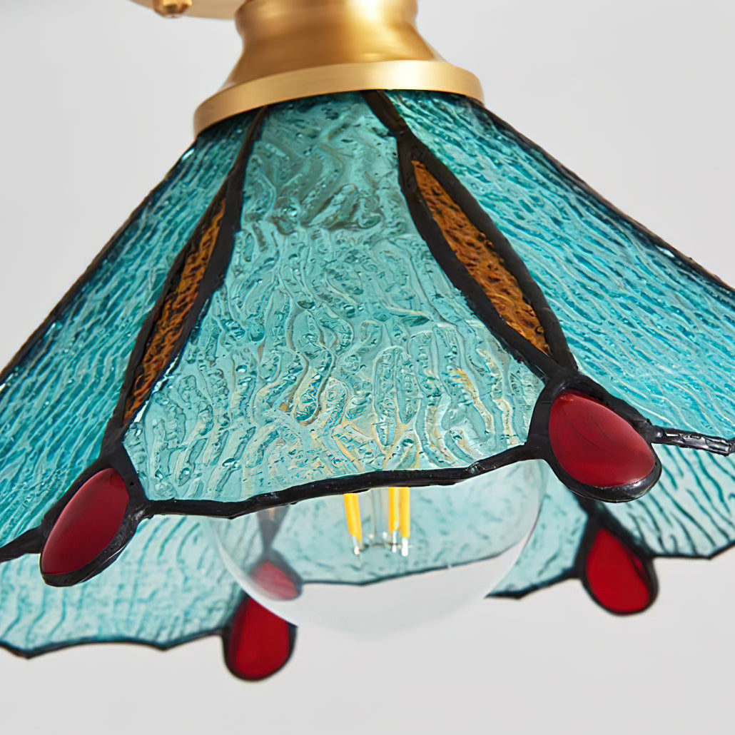 Civelle Tiffany-Stil Buntglas-Deckenleuchte-Letslighting