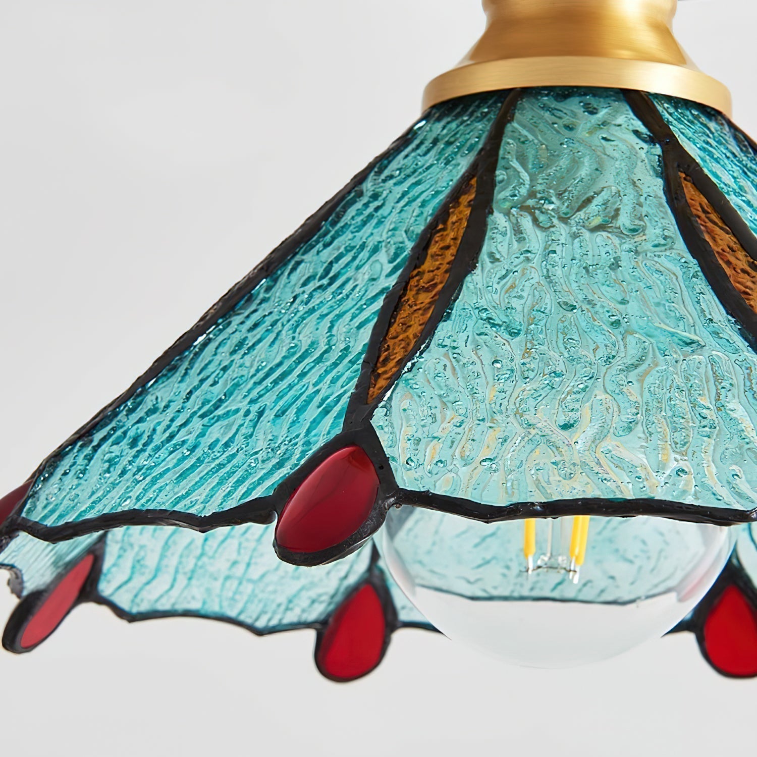 Civelle Tiffany-Stil Buntglas-Deckenleuchte-Letslighting