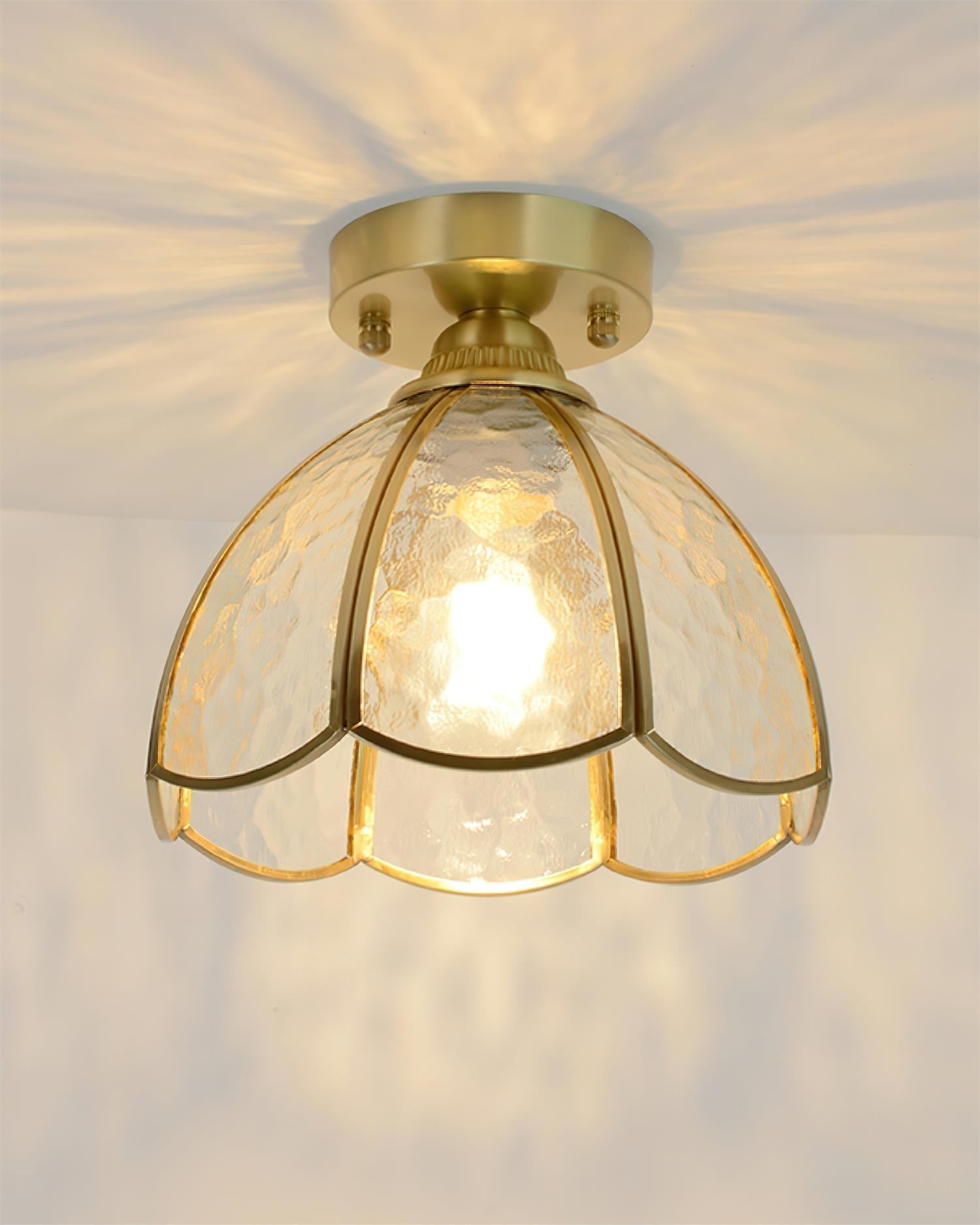 Civelle Tiffany-Stil Buntglas-Deckenleuchte-Letslighting