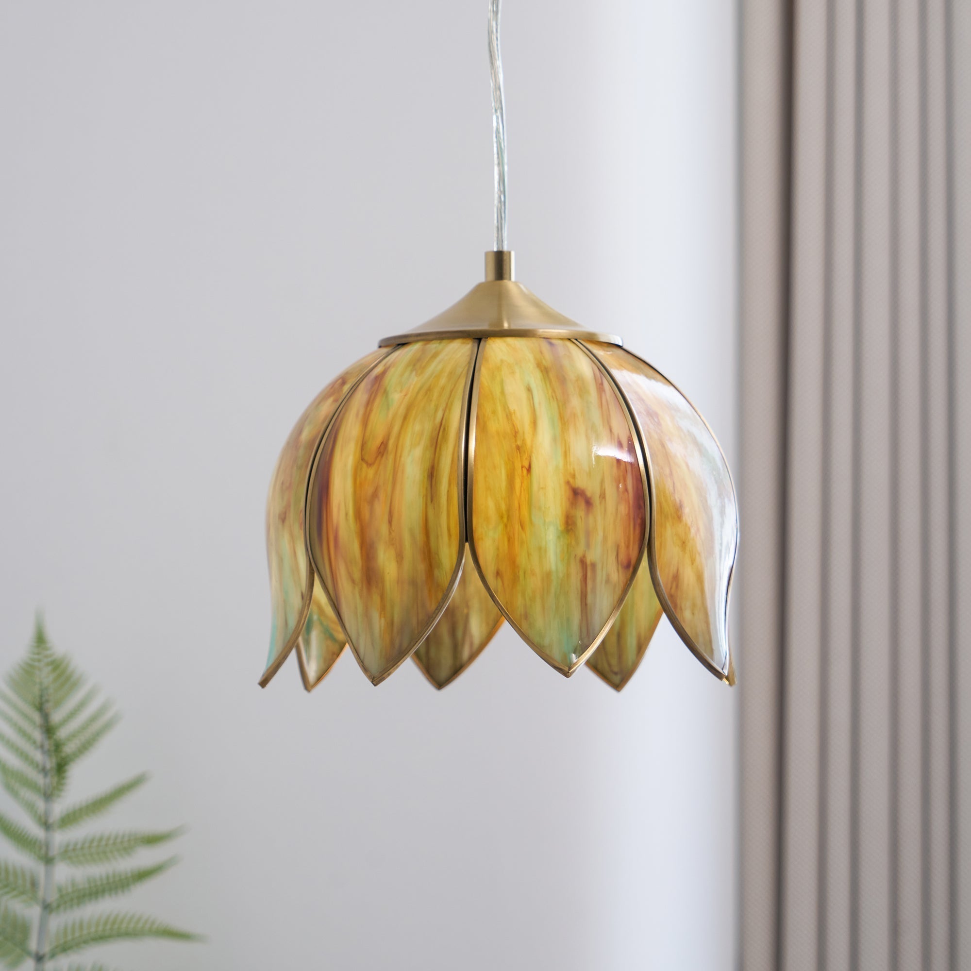 Eraeora Vintage Retro Glas Pendelleuchte-Letslighting