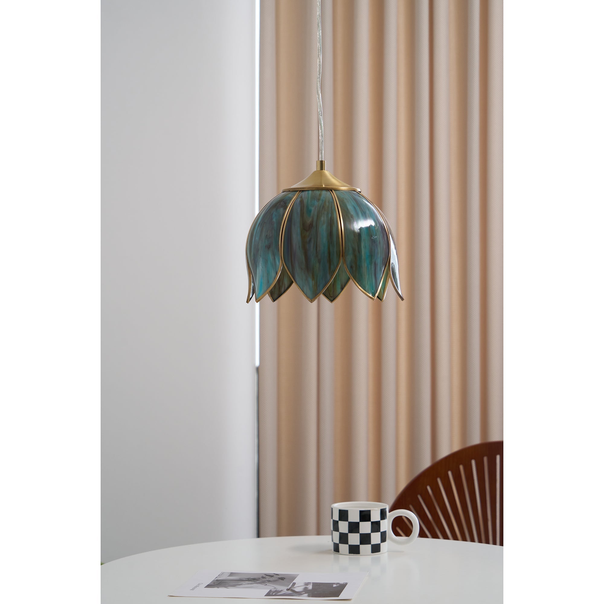 Eraeora Vintage Retro Glas Pendelleuchte-Letslighting