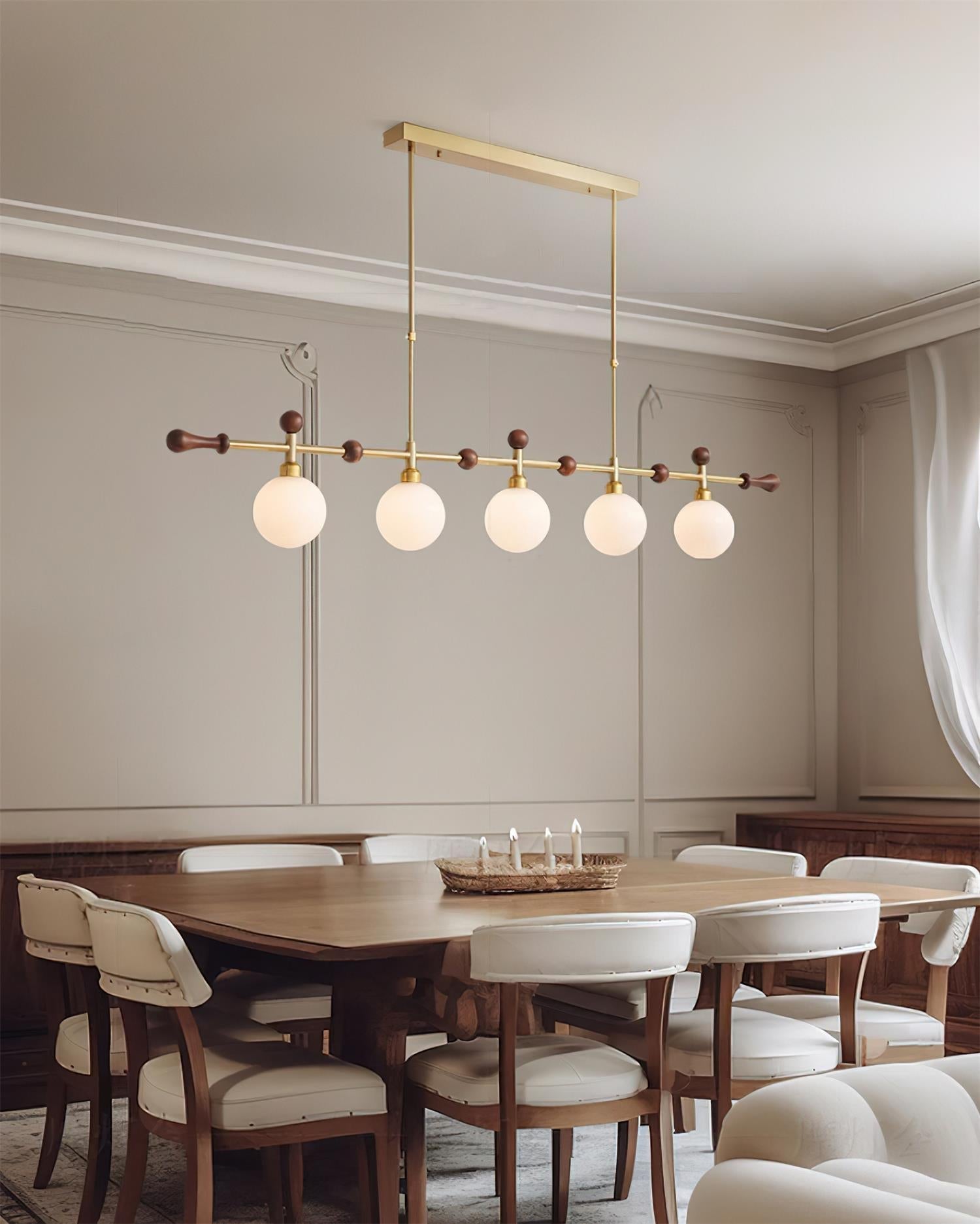 Kronleuchter Linear Globus LED Glühbirne Esszimmer Küche Insel-Letslighting