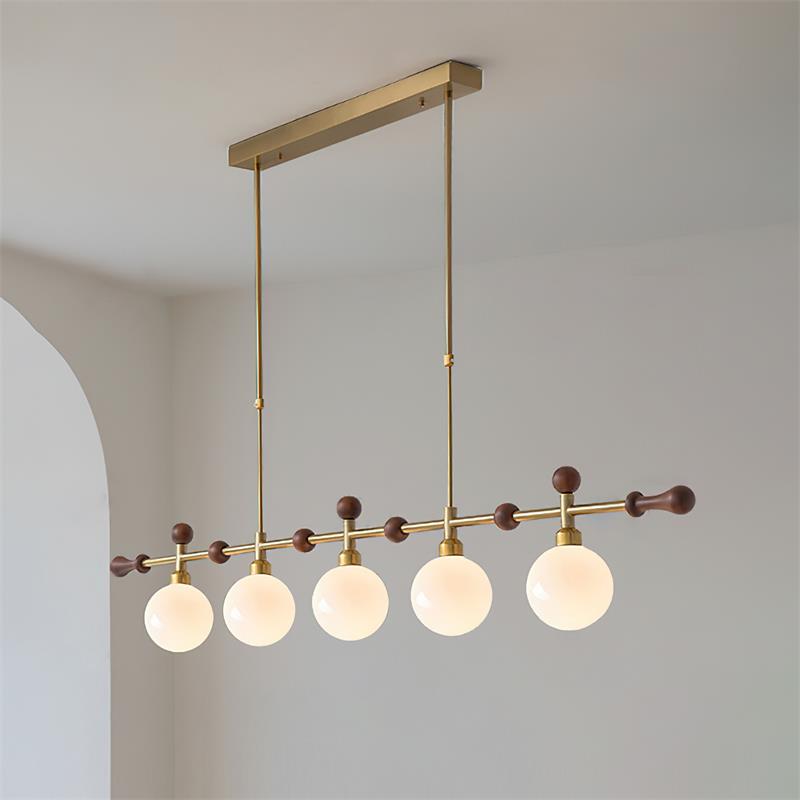 Kronleuchter Linear Globus LED Glühbirne Esszimmer Küche Insel-Letslighting