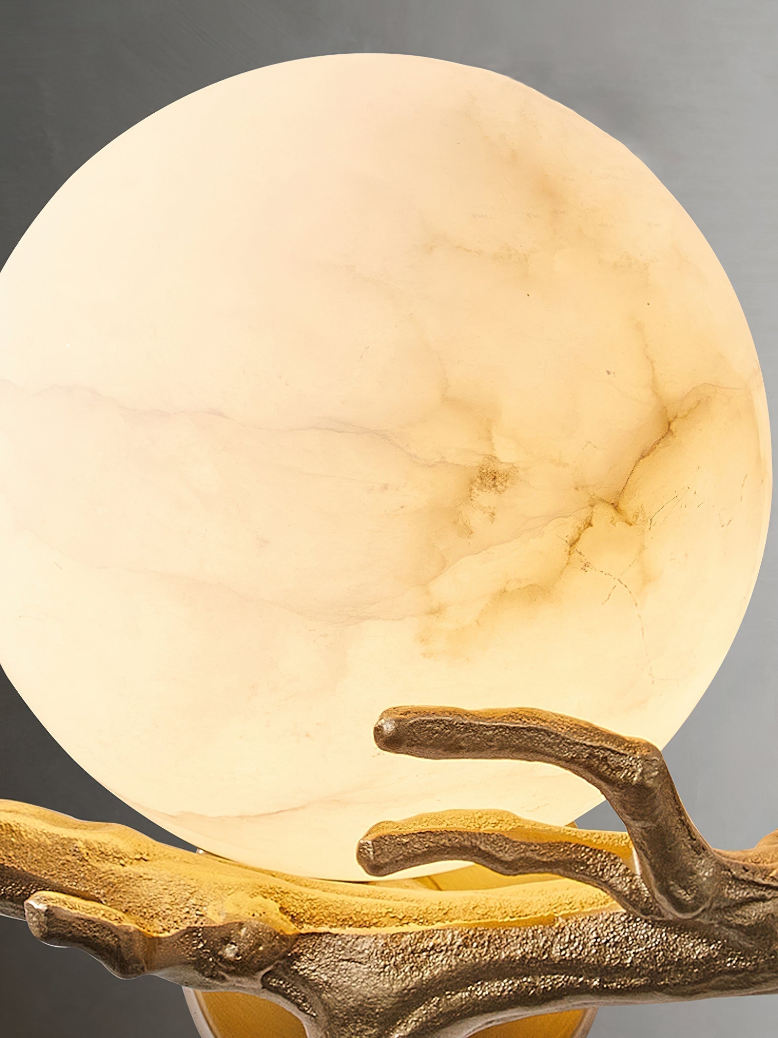 Ormirara Modern Minimalist Retro Twigs Alabaster Wall Lamp - Letslighting