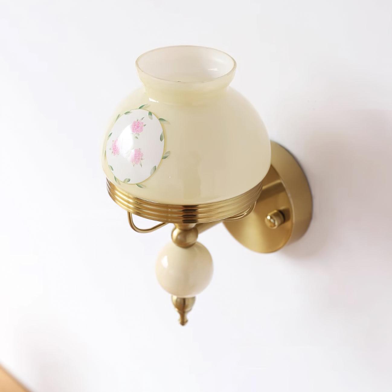 Wren Moderne Wandleuchte aus Glas und Metall-Letslighting
