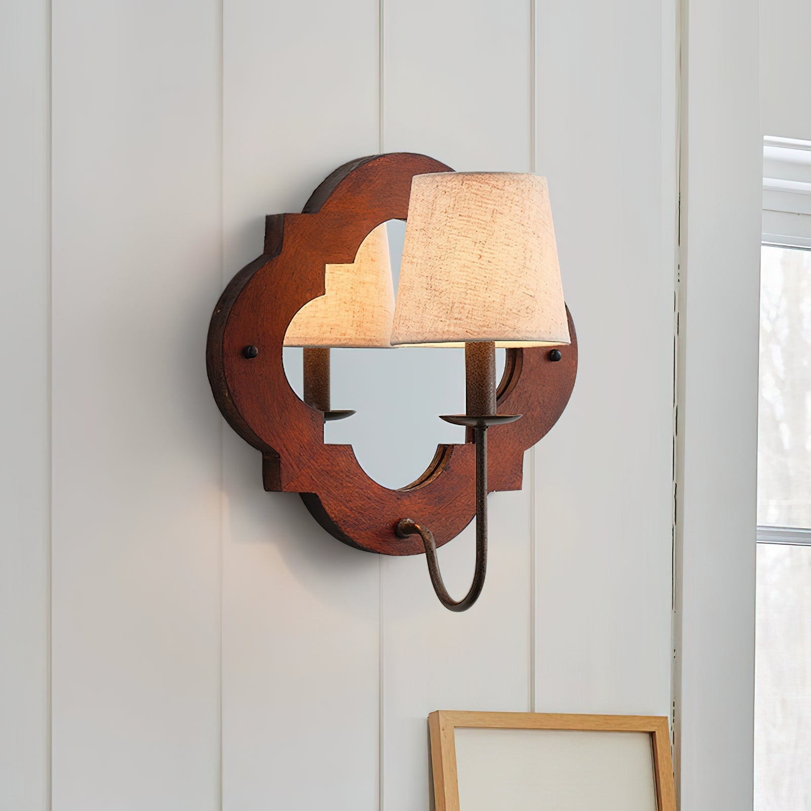 Sytheir Elegance Stoff-Wandleuchte-Letslighting
