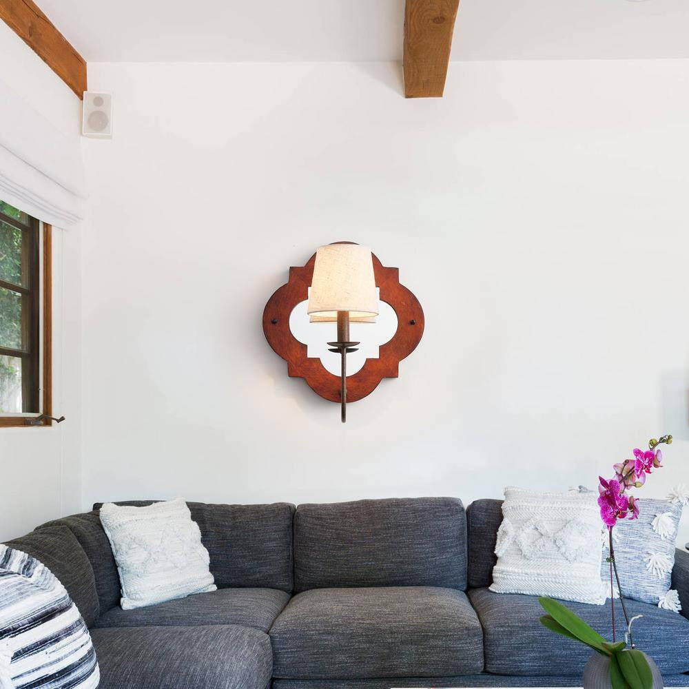 Sytheir Elegance Stoff-Wandleuchte-Letslighting
