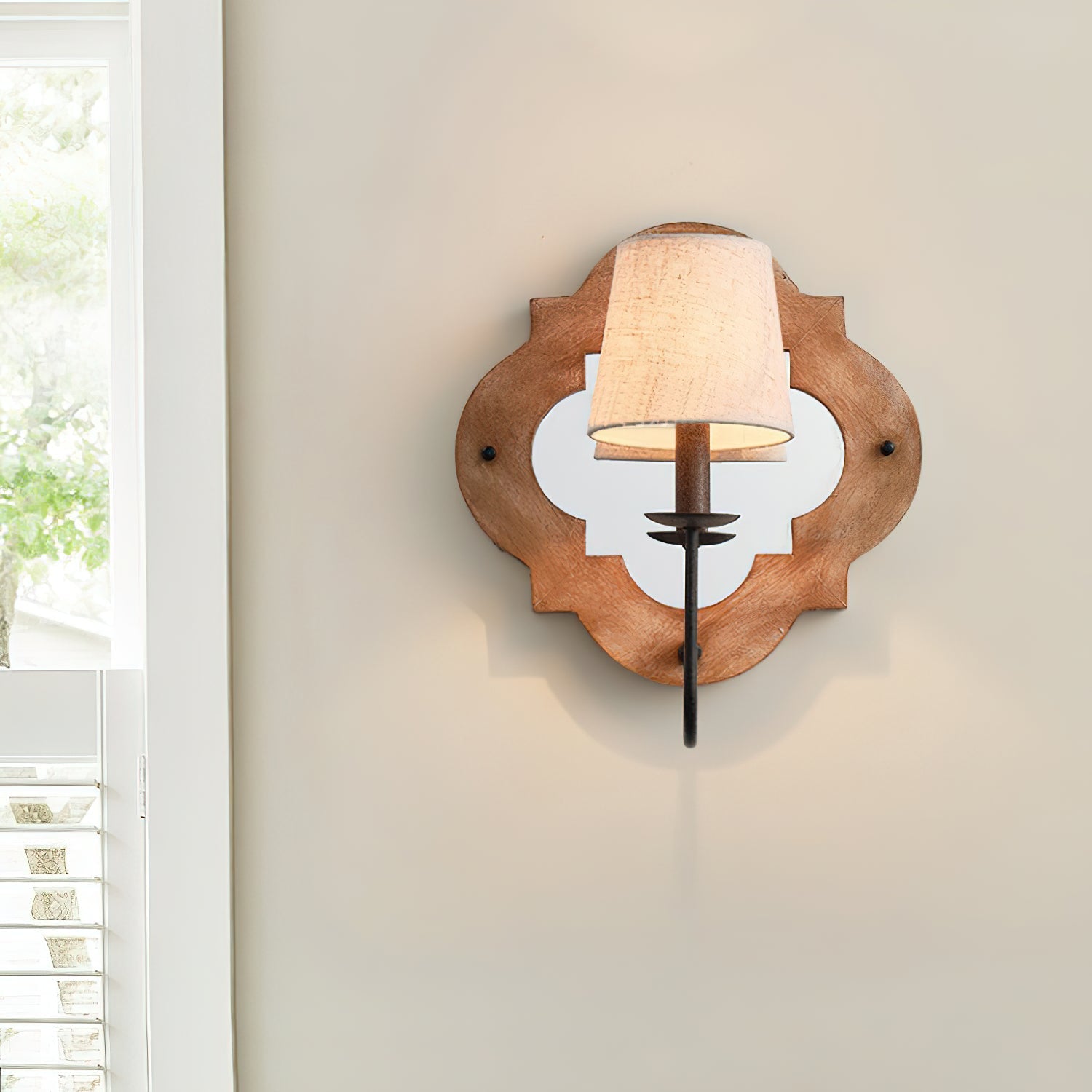 Sytheir Elegance Stoff-Wandleuchte-Letslighting